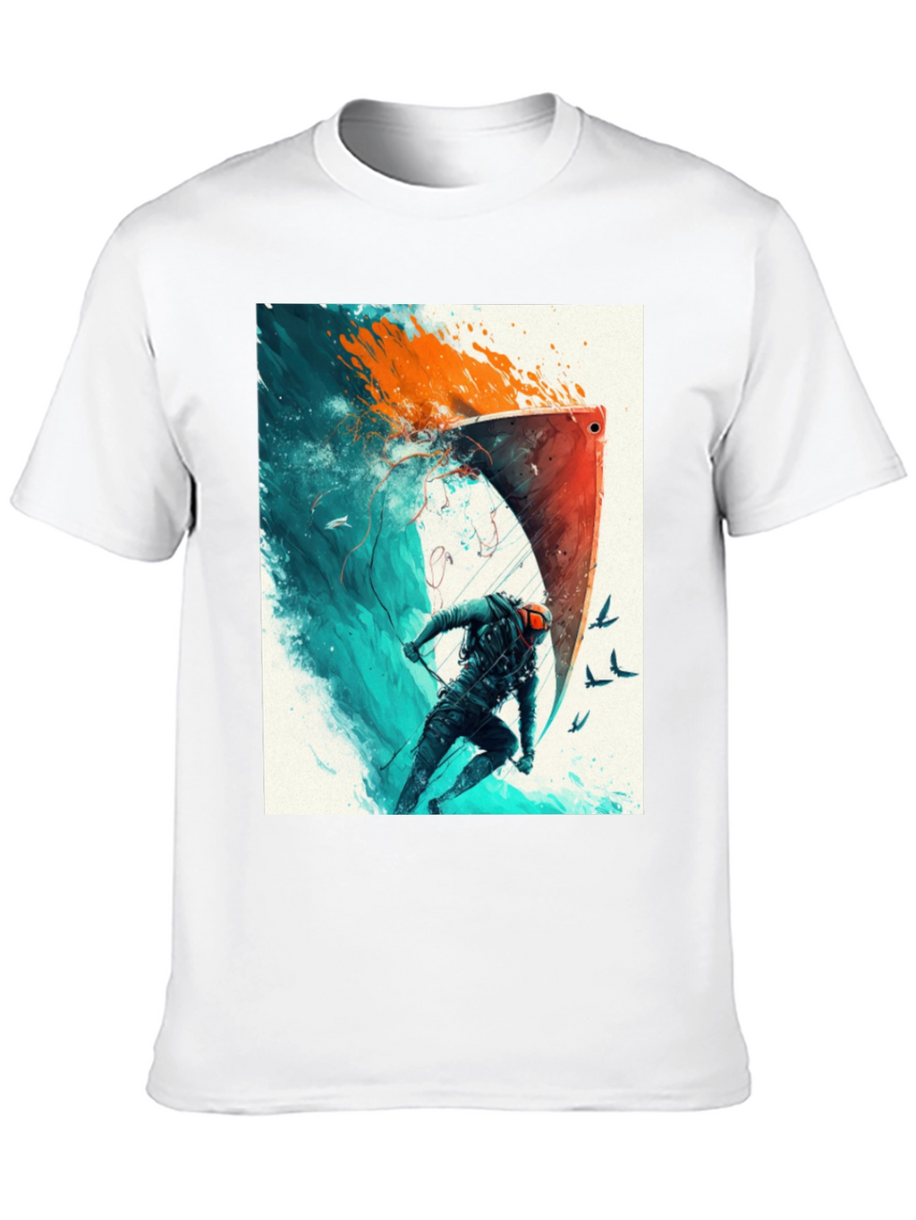Epic Watersports Graphic Tee - Black Cotton Blend