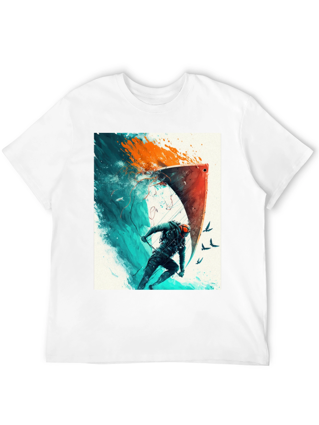 Epic Watersports Graphic Tee - Black Cotton Blend