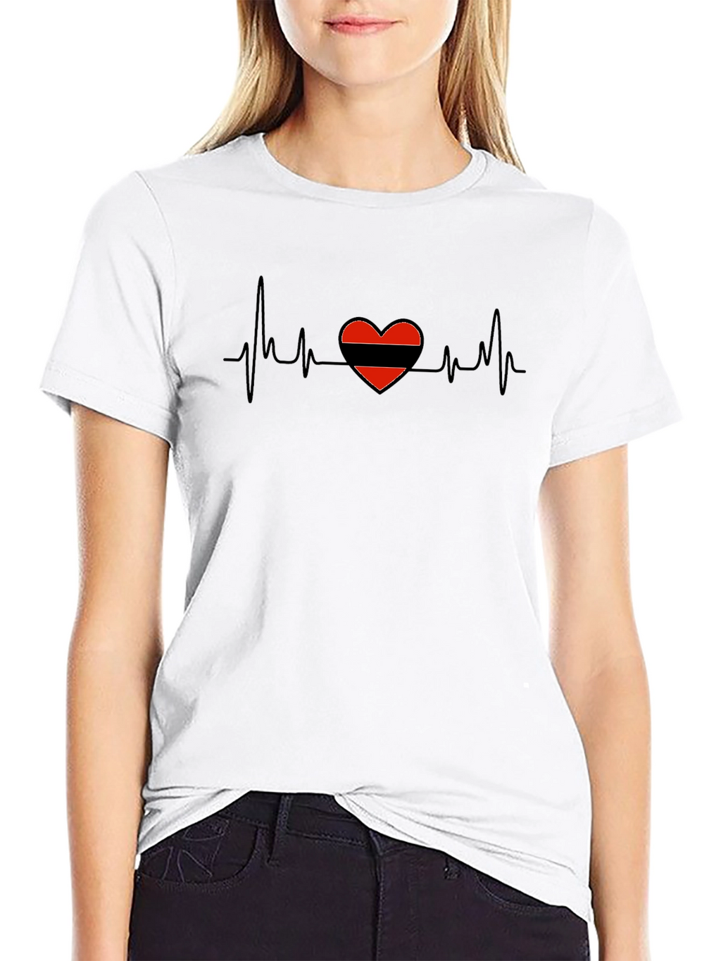 Heartbeat Love Graphic Tee