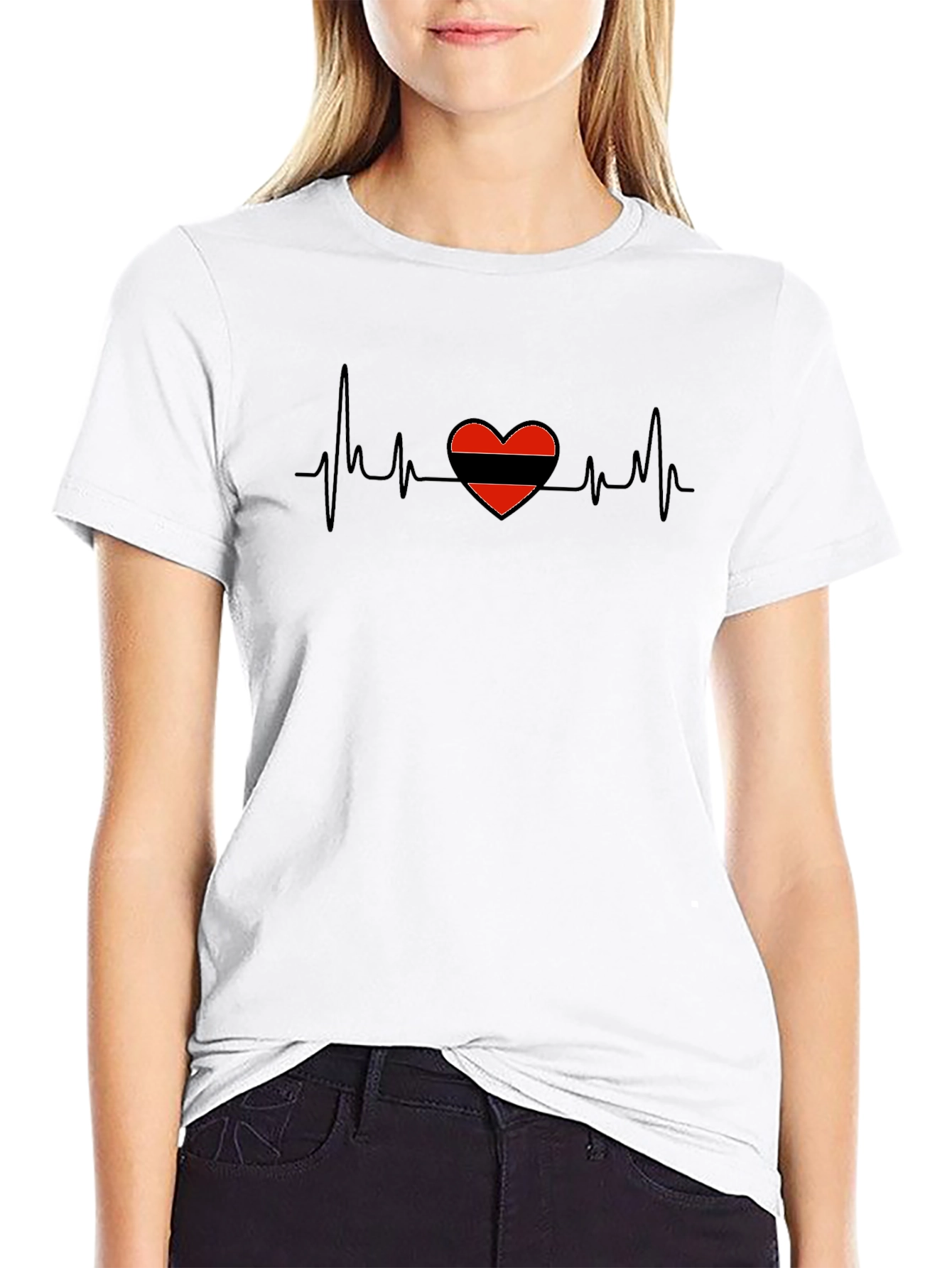 Heartbeat Love Graphic Tee