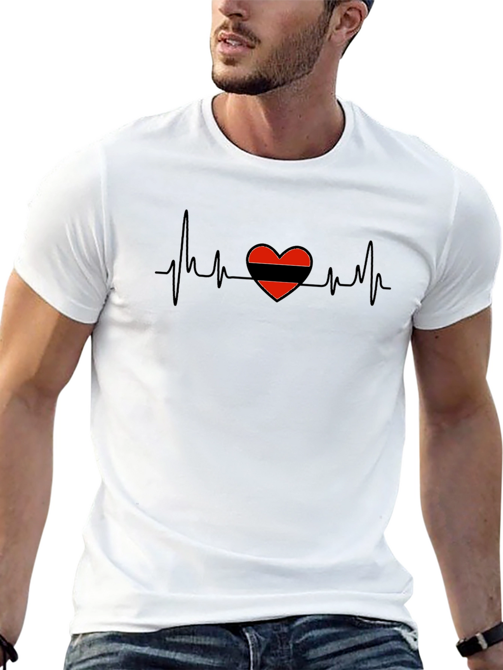 Heartbeat Love Graphic Tee