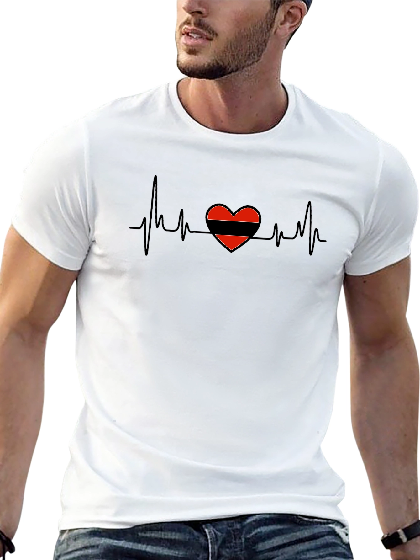 Heartbeat Love Graphic Tee