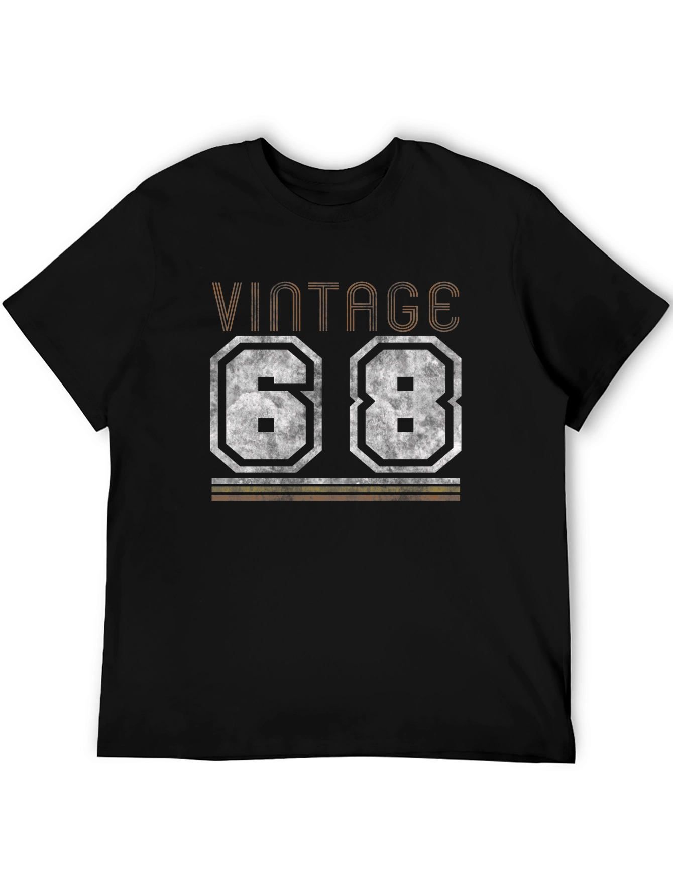 Vintage 68 T-Shirt - Retro Birthday Gift Tee