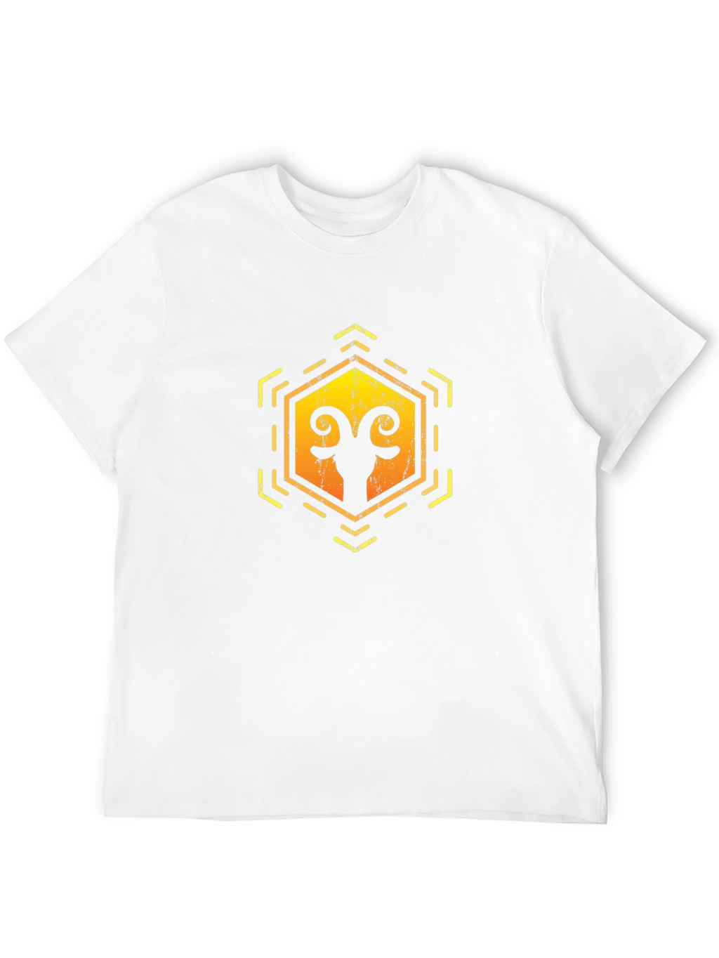 Aries Zodiac Graphic Tee - Black