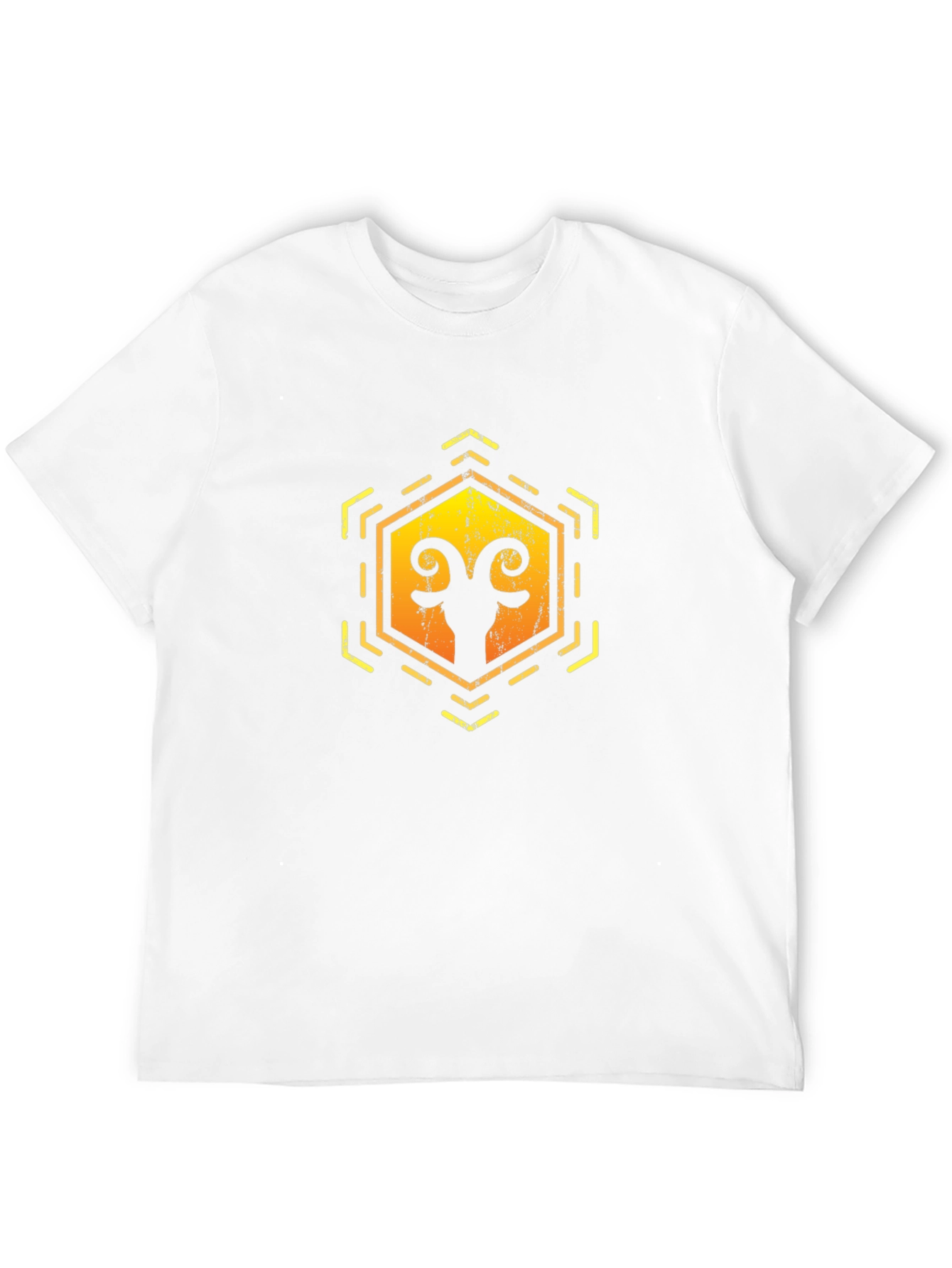 Aries Zodiac Graphic Tee - Black