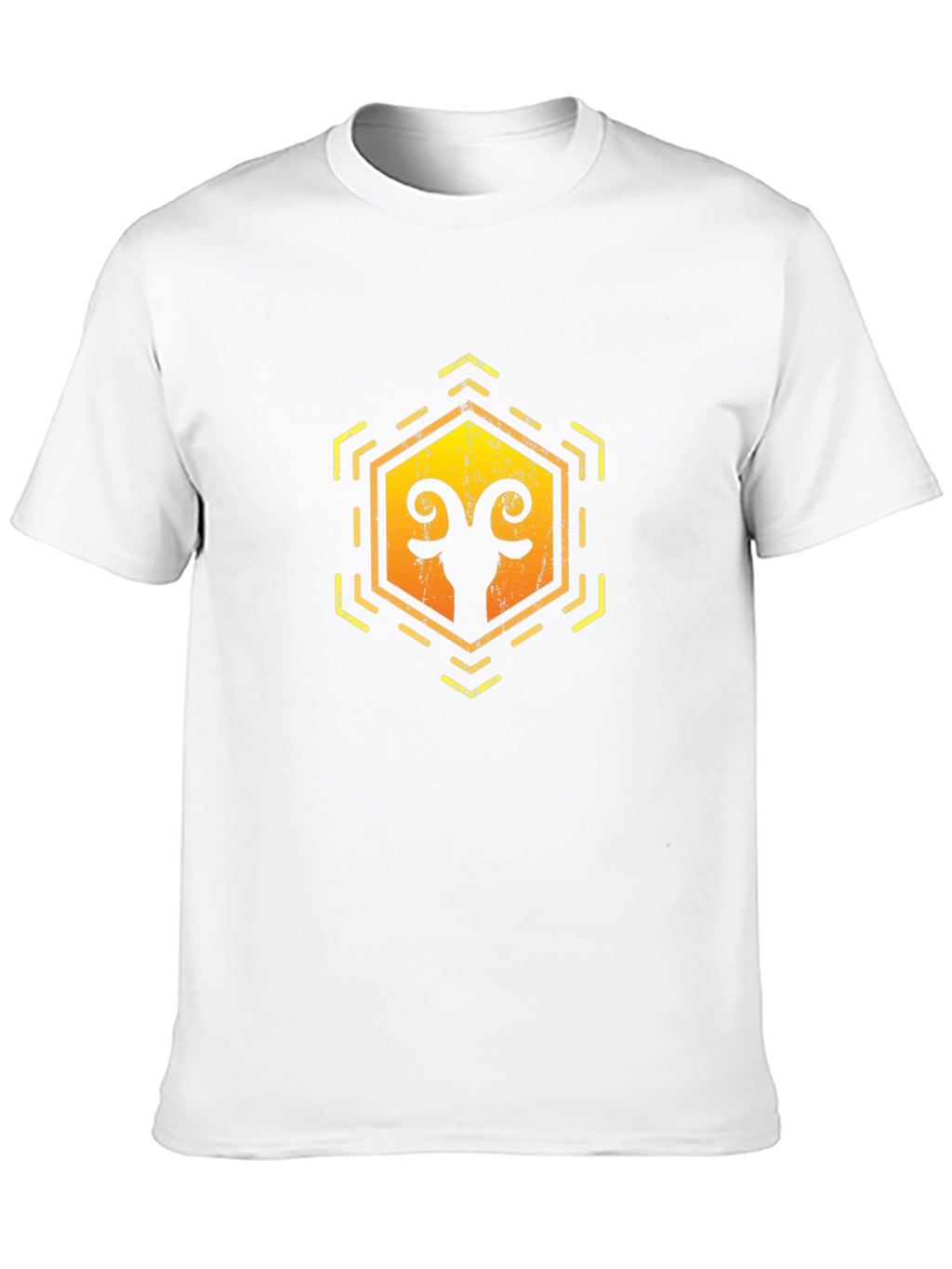 Aries Zodiac Graphic Tee - Black