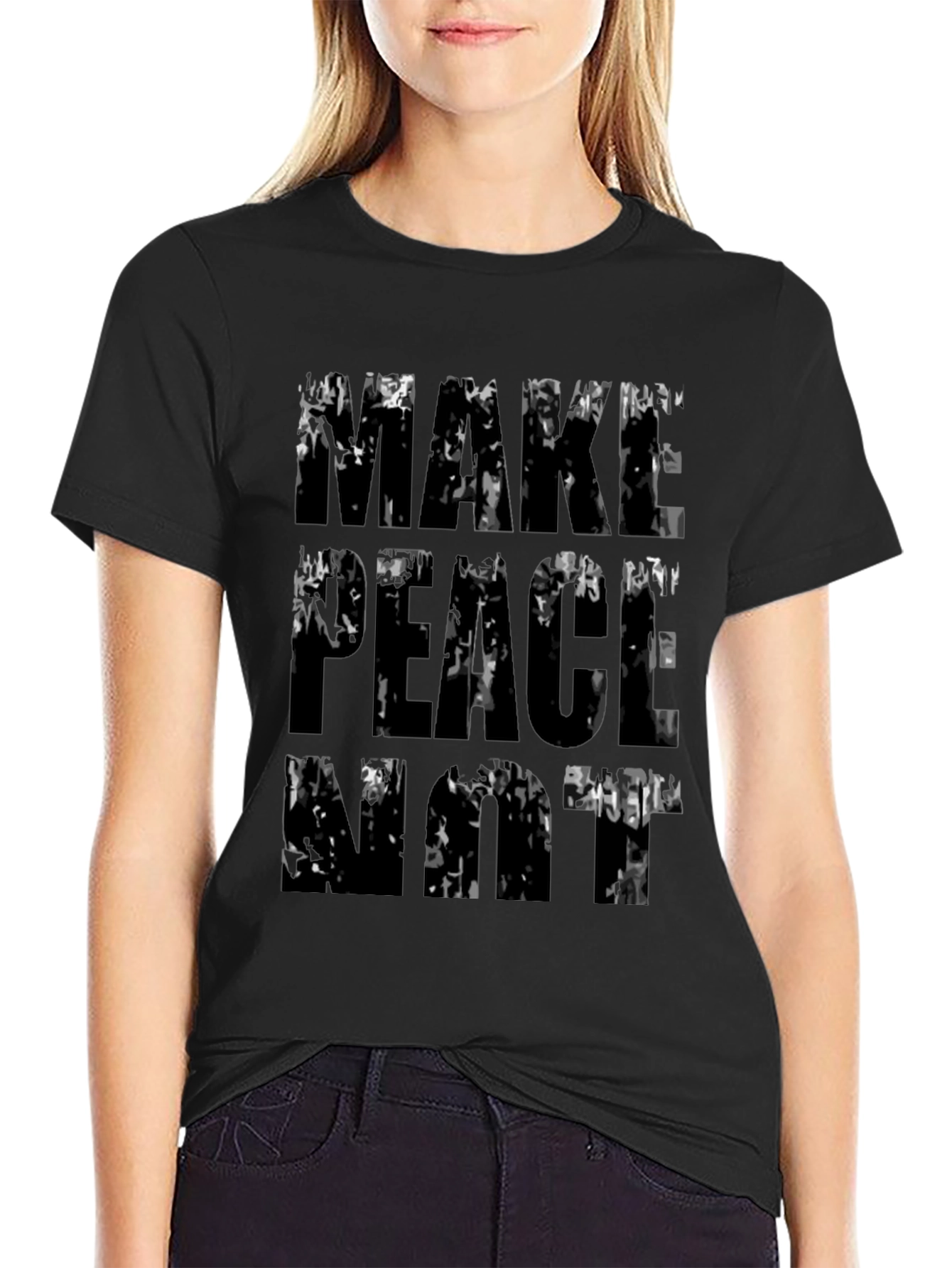 Make Peace Not War Graphic T-Shirt