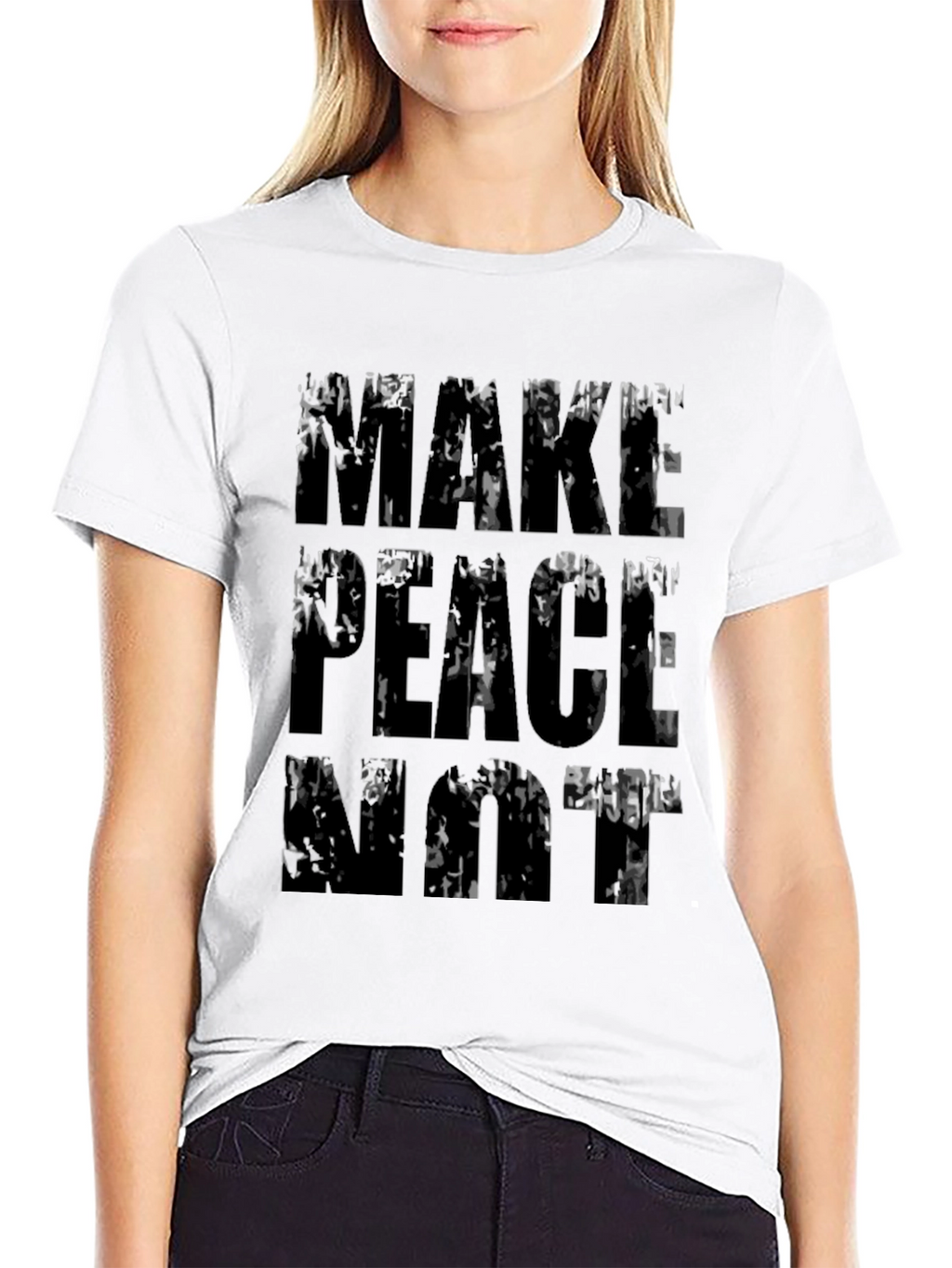 Make Peace Not War Graphic T-Shirt