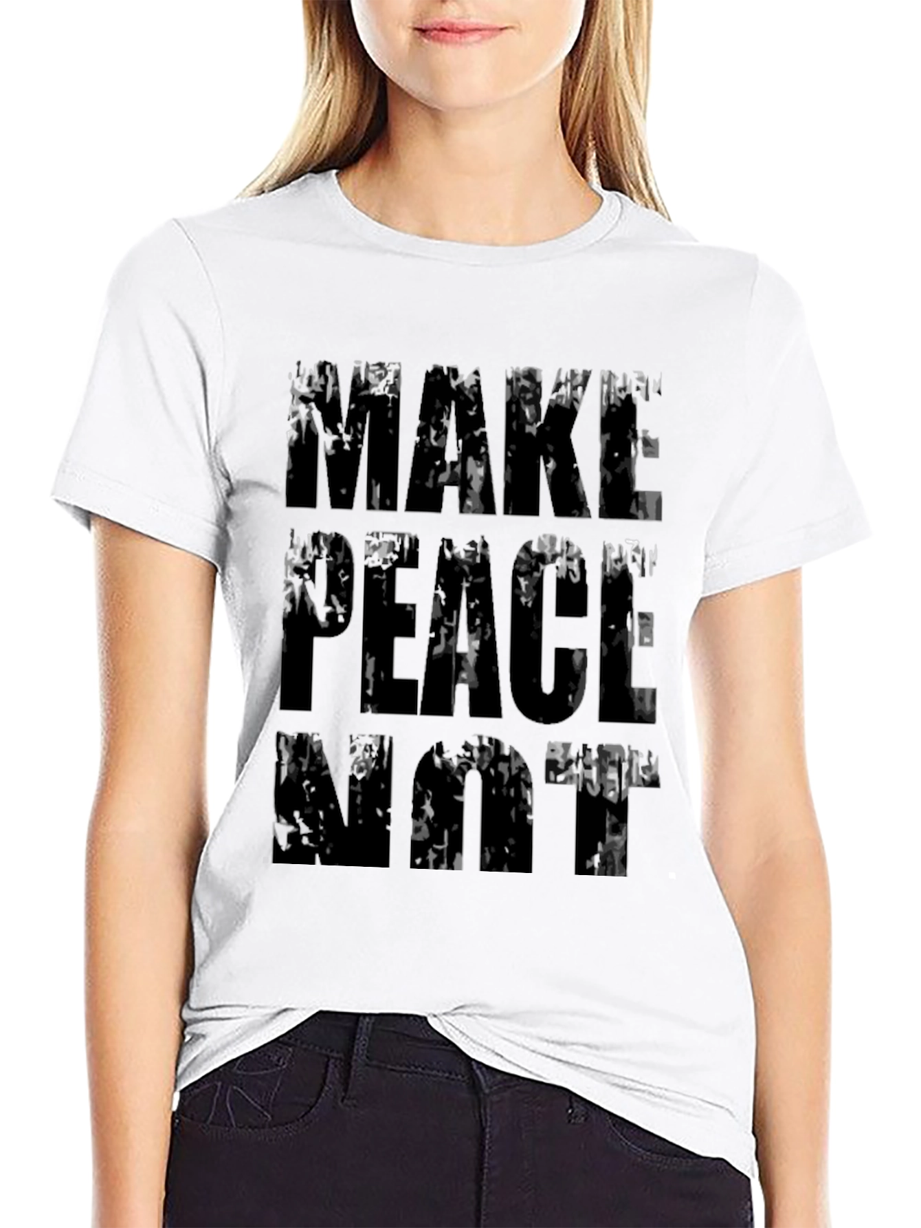 Make Peace Not War Graphic T-Shirt