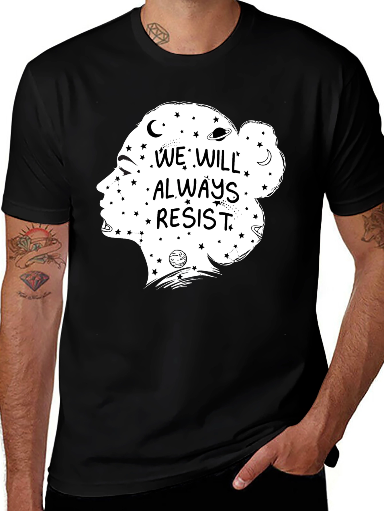We Will Always Resist Graphic Tee