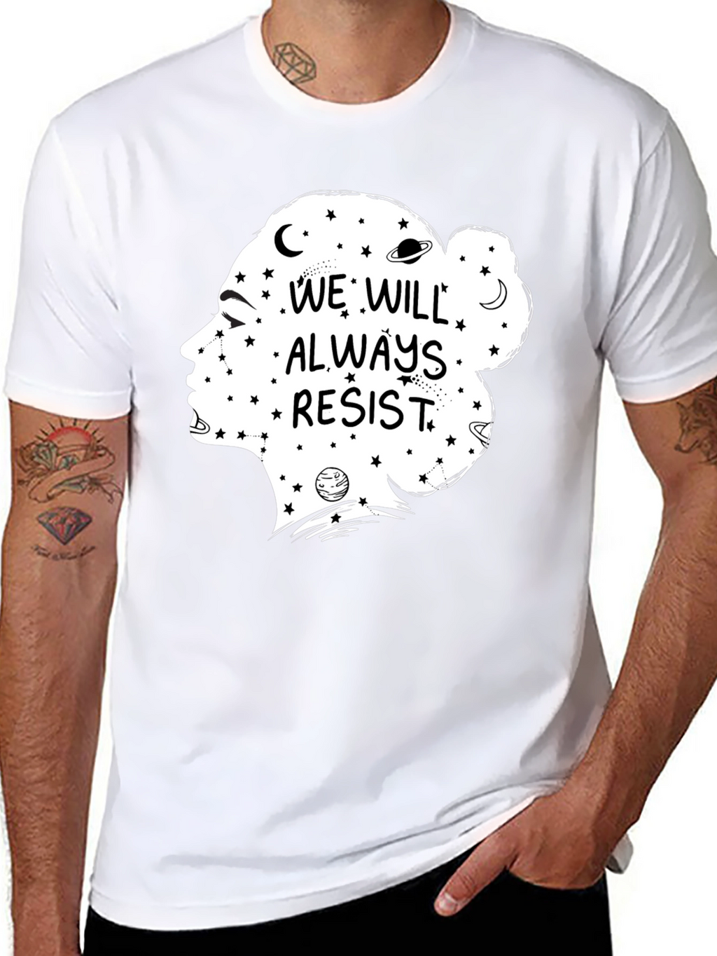 We Will Always Resist Graphic Tee