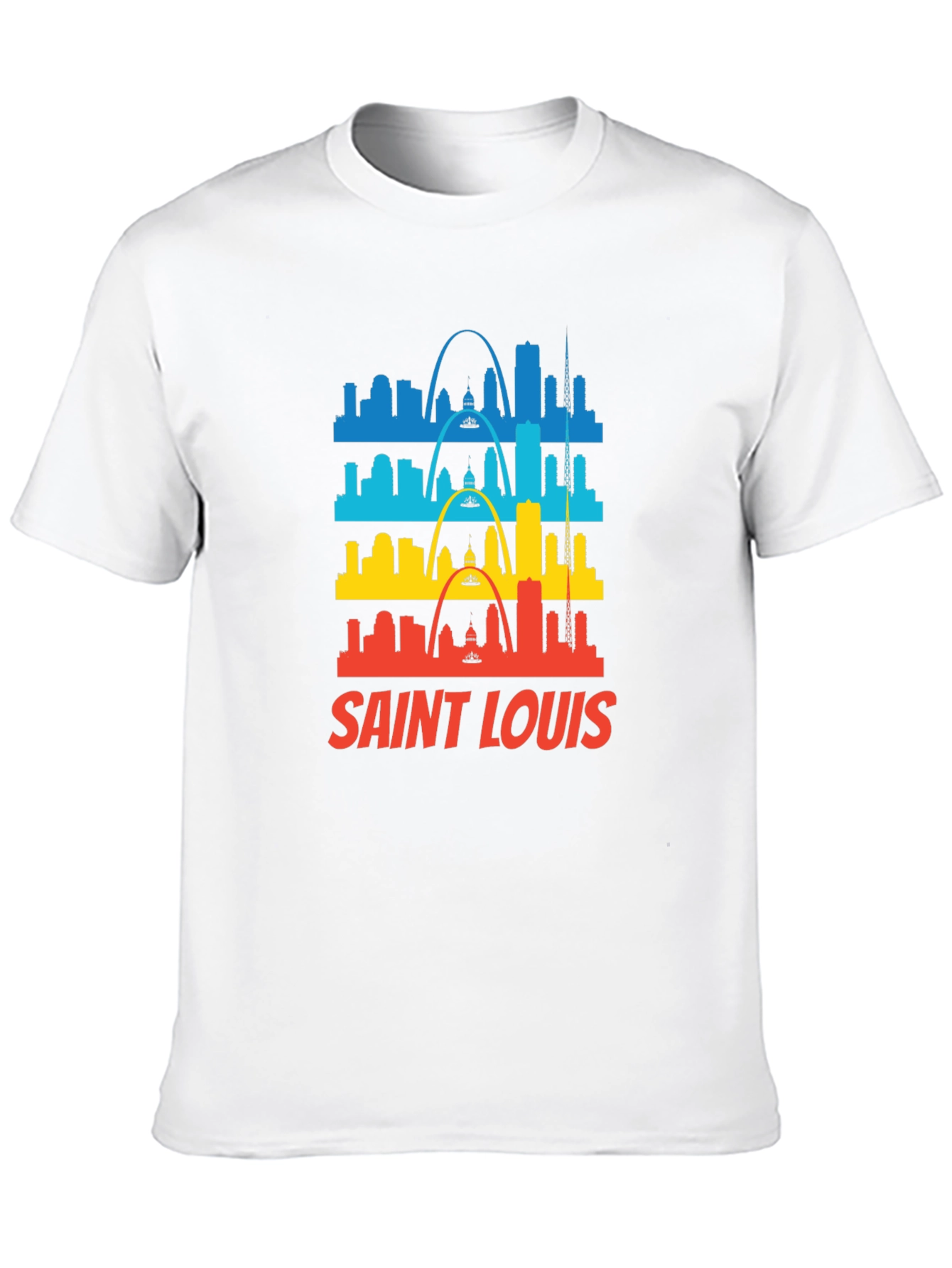 Saint Louis Skyline Graphic Tee - Black