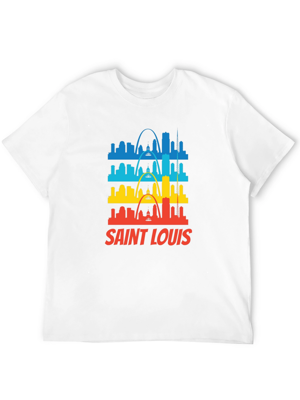 Saint Louis Skyline Graphic Tee - Black