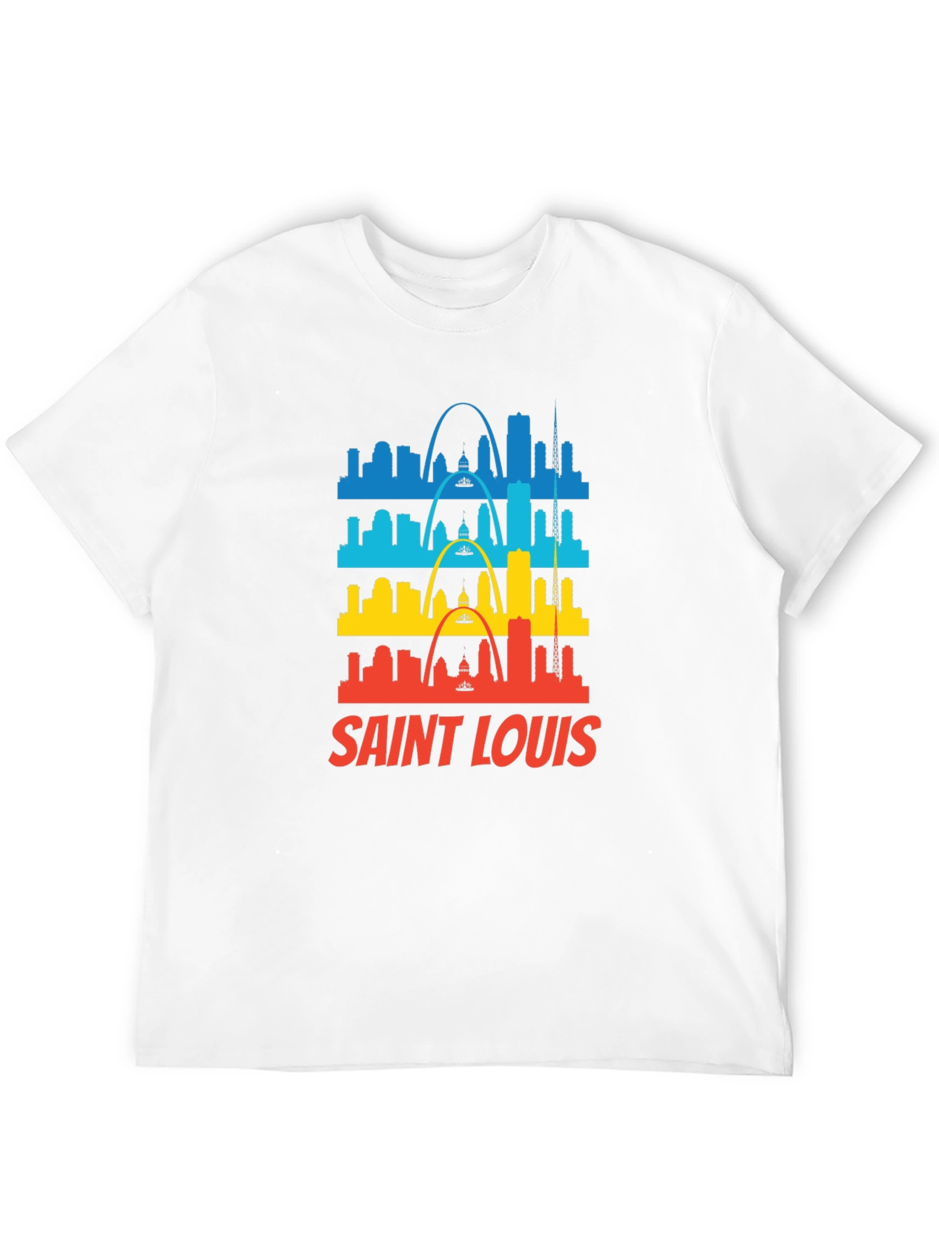 Saint Louis Skyline Graphic Tee - Black