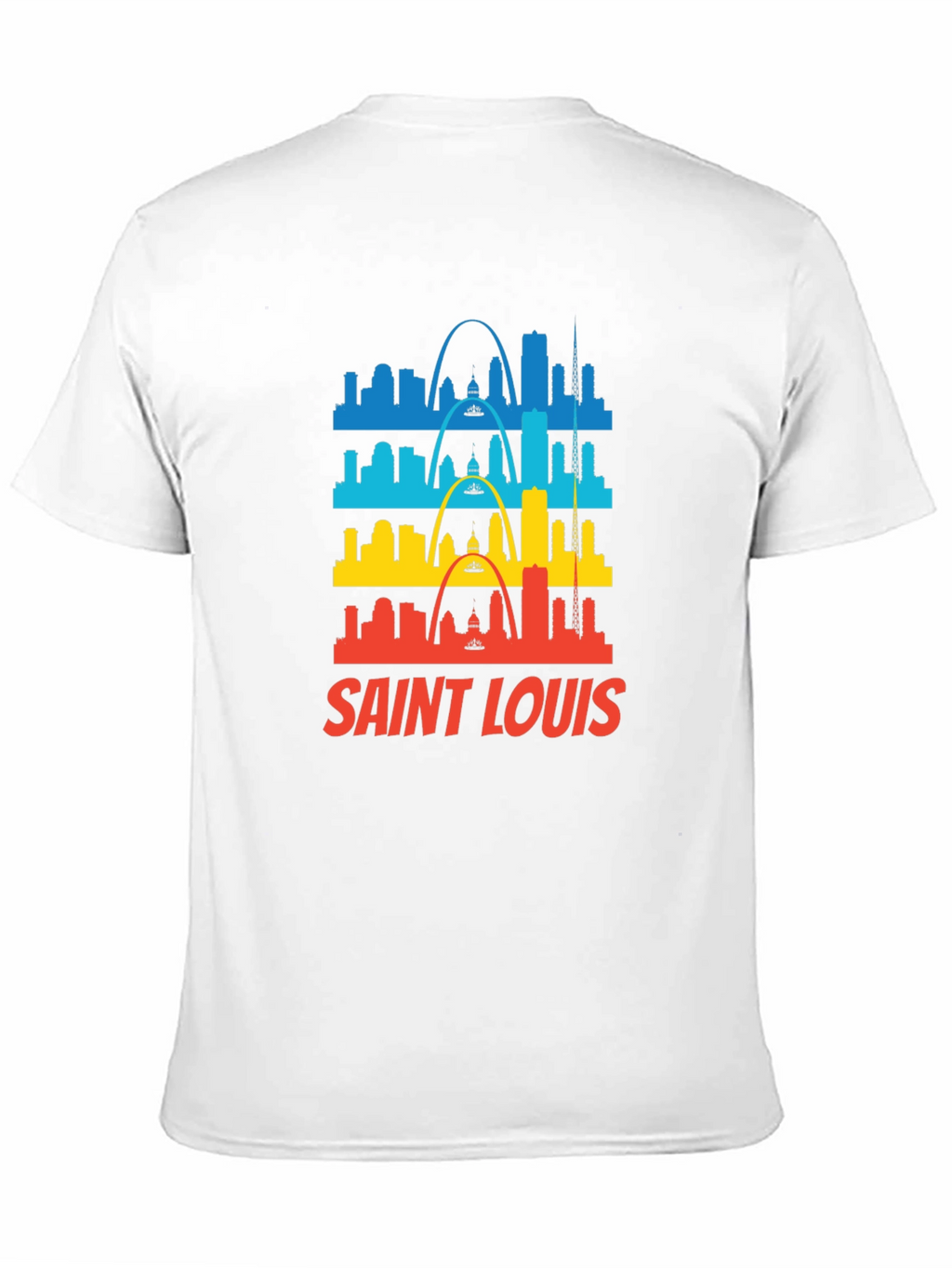 Saint Louis Skyline Graphic Tee - Black