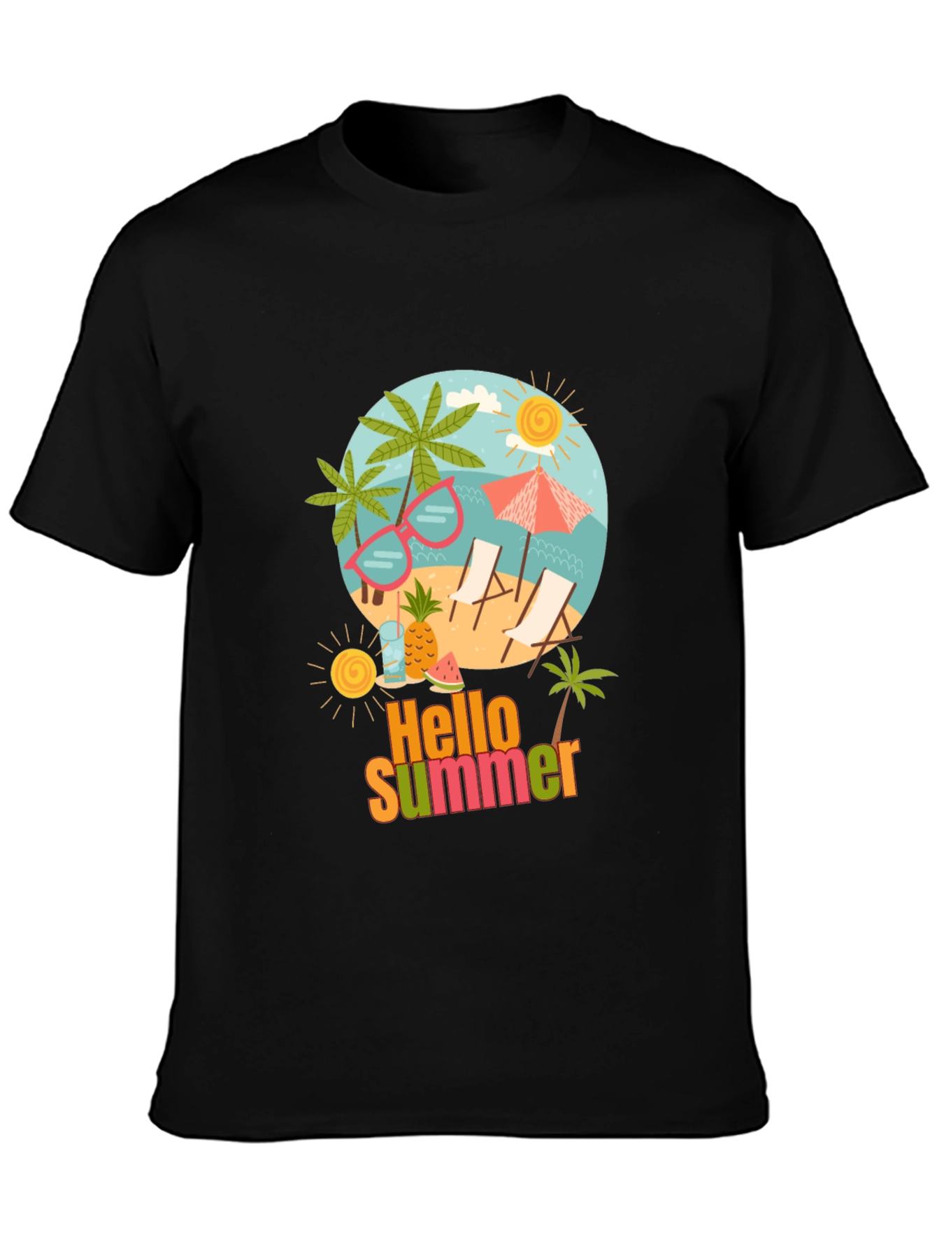 Hello Summer Graphic Tee