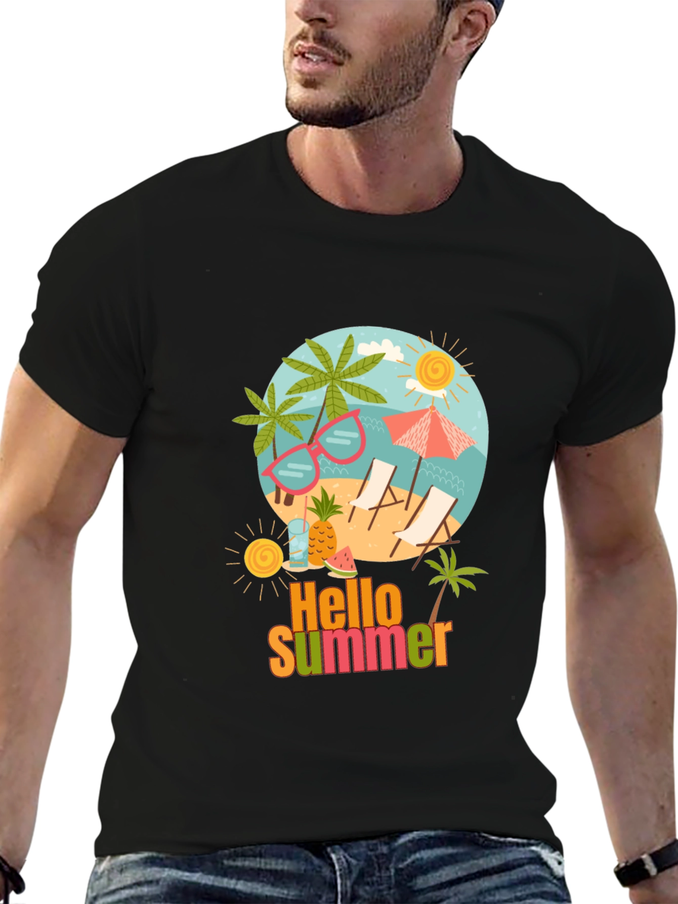 Hello Summer Graphic Tee