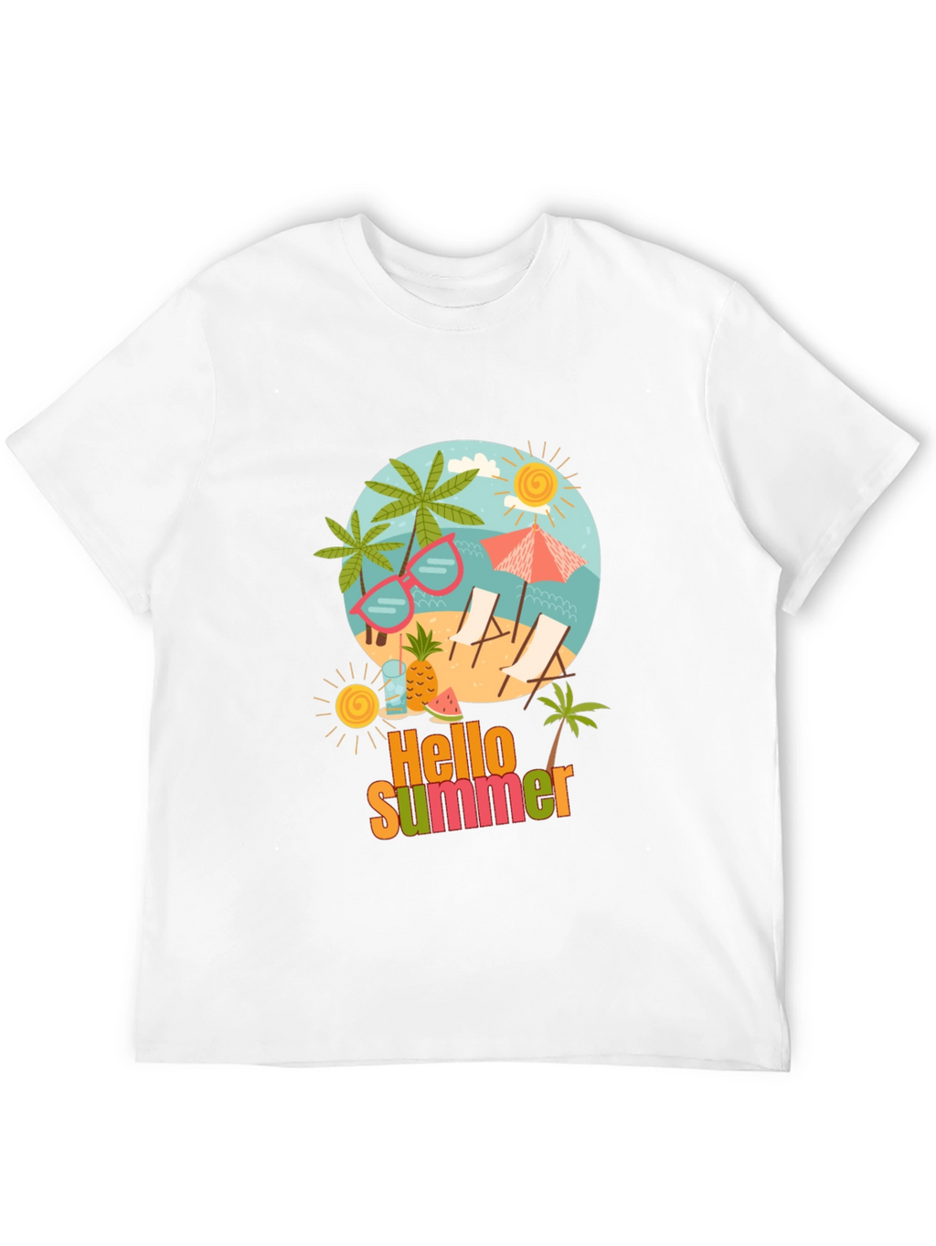 Hello Summer Graphic Tee