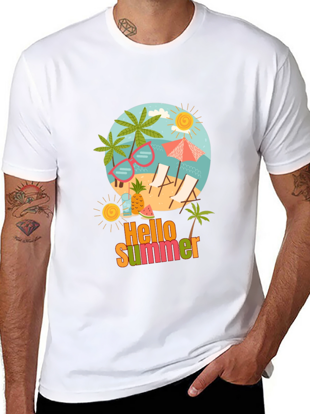 Hello Summer Graphic Tee