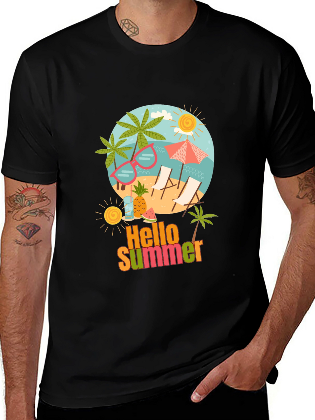 Hello Summer Graphic Tee