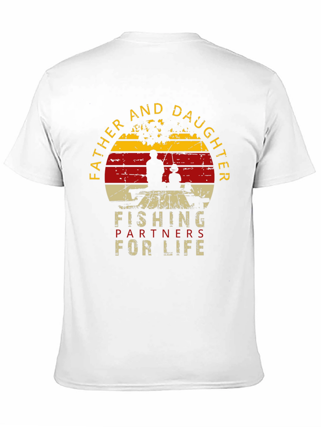 Father and Daughter Fishing Partners T-Shirt