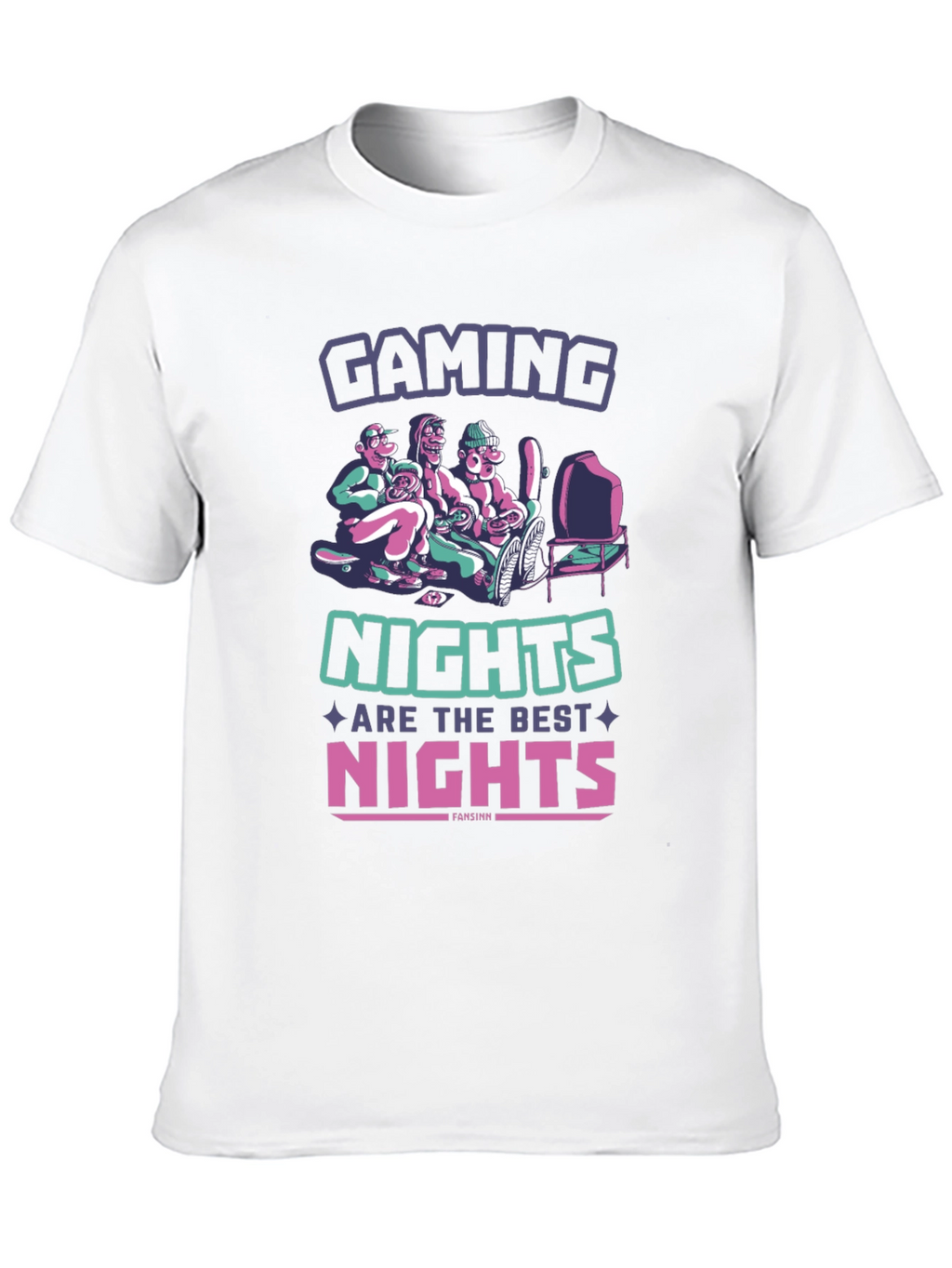 Gaming Nights Black T-Shirt
