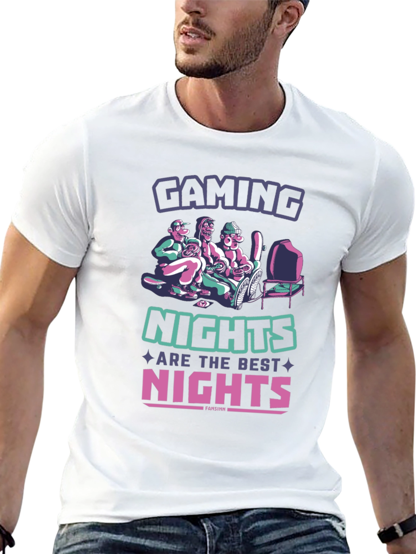 Gaming Nights Black T-Shirt