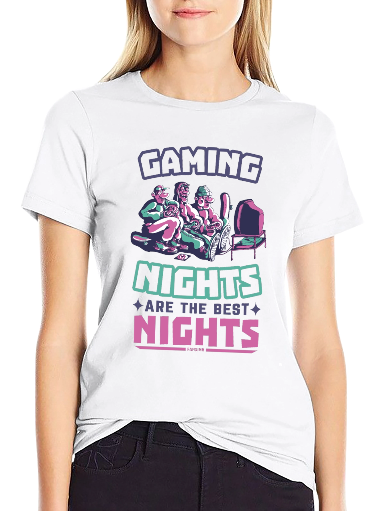 Gaming Nights Black T-Shirt
