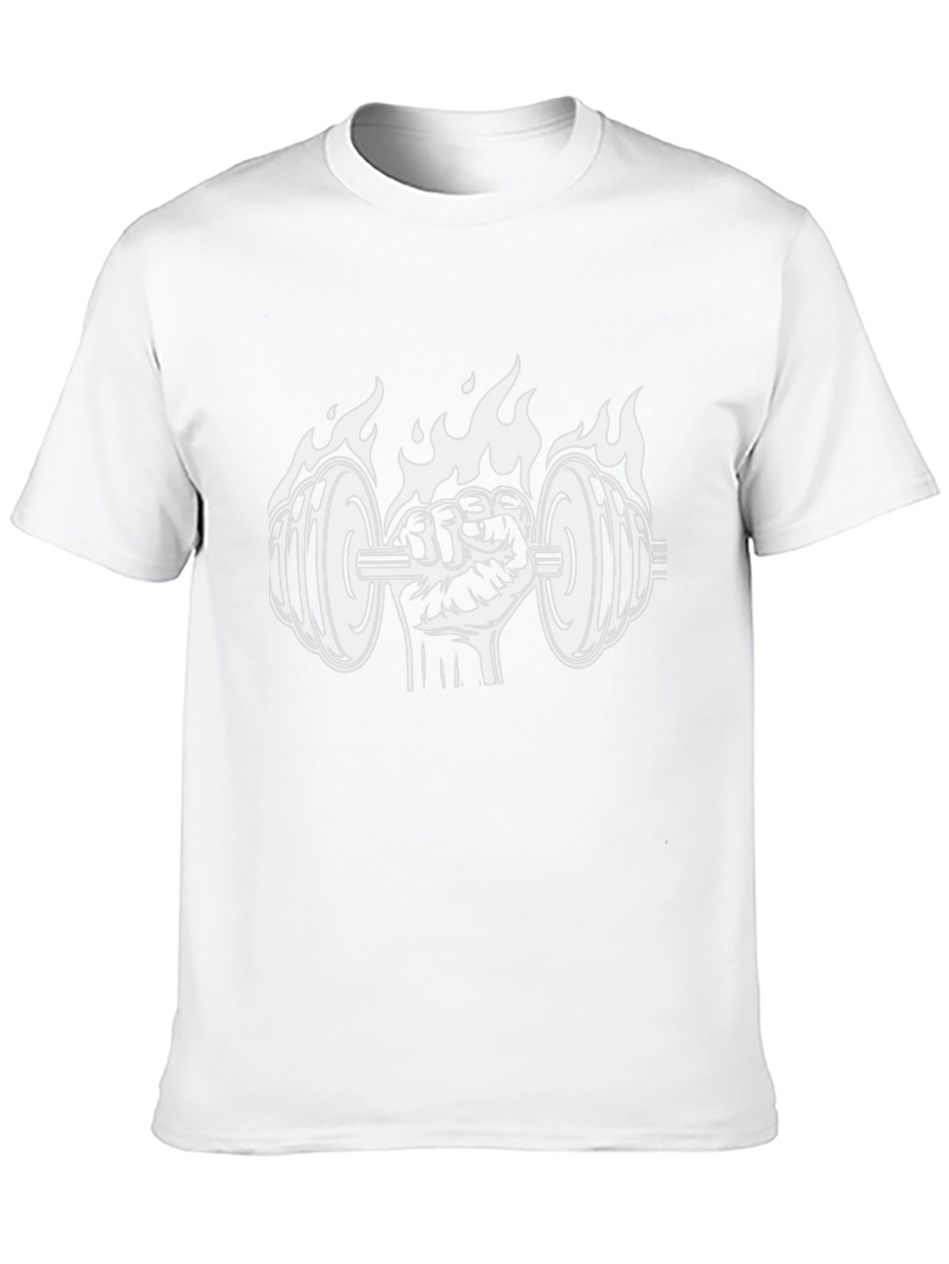 Fiery Gym T-Shirt - Lift in Style