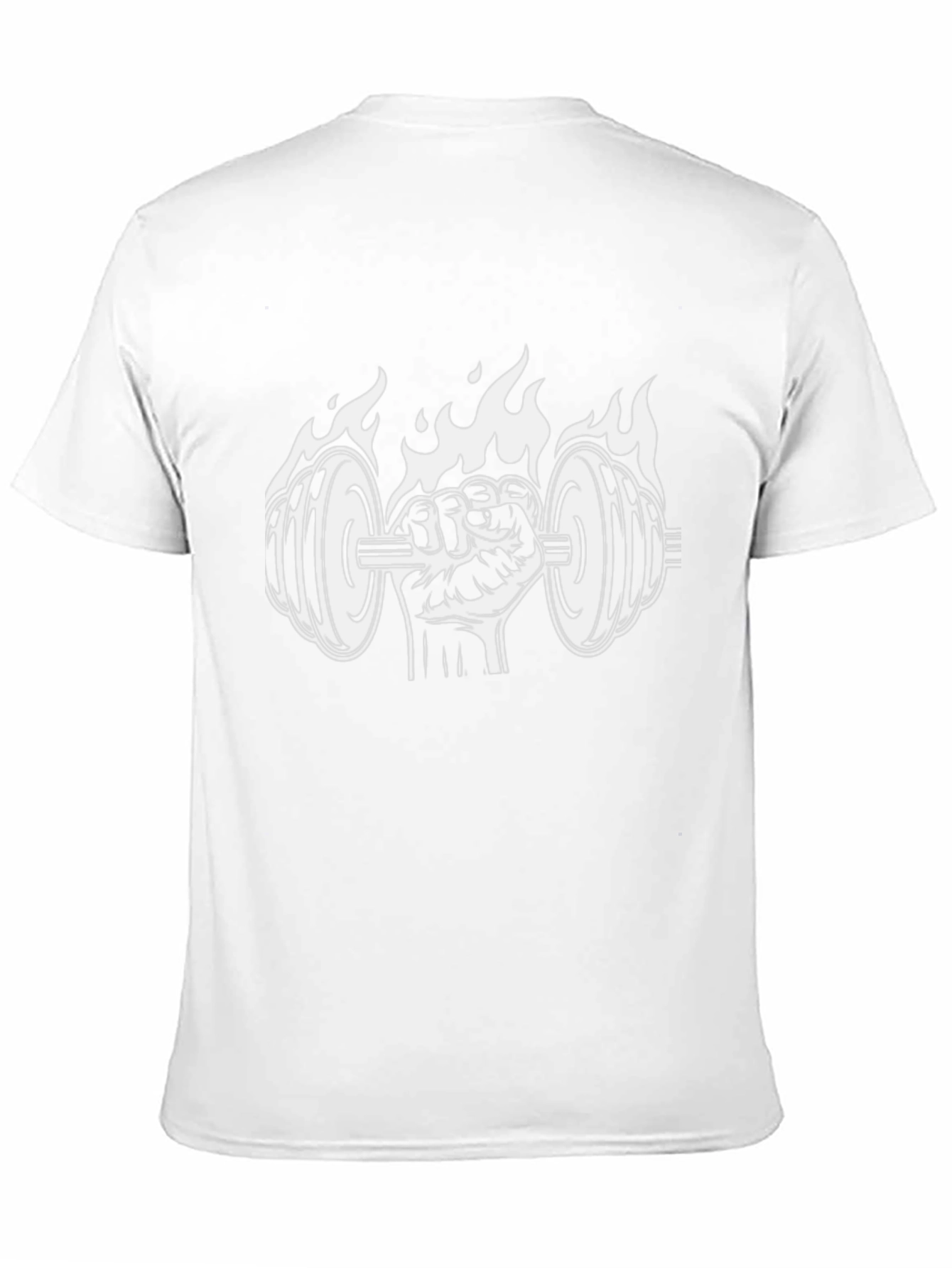 Fiery Gym T-Shirt - Lift in Style