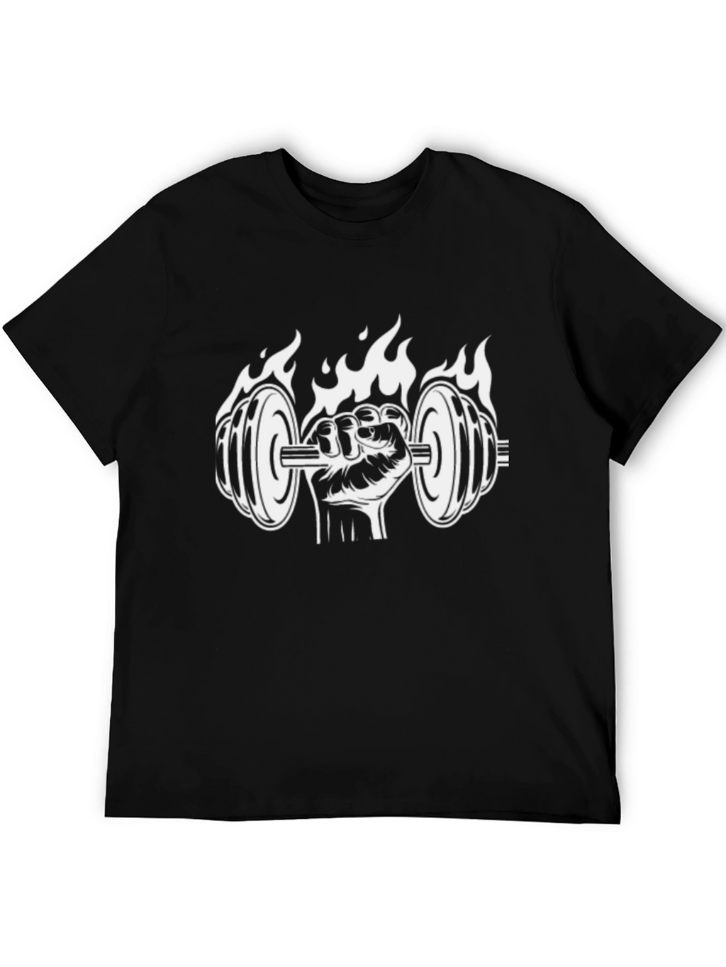 Fiery Gym T-Shirt - Lift in Style