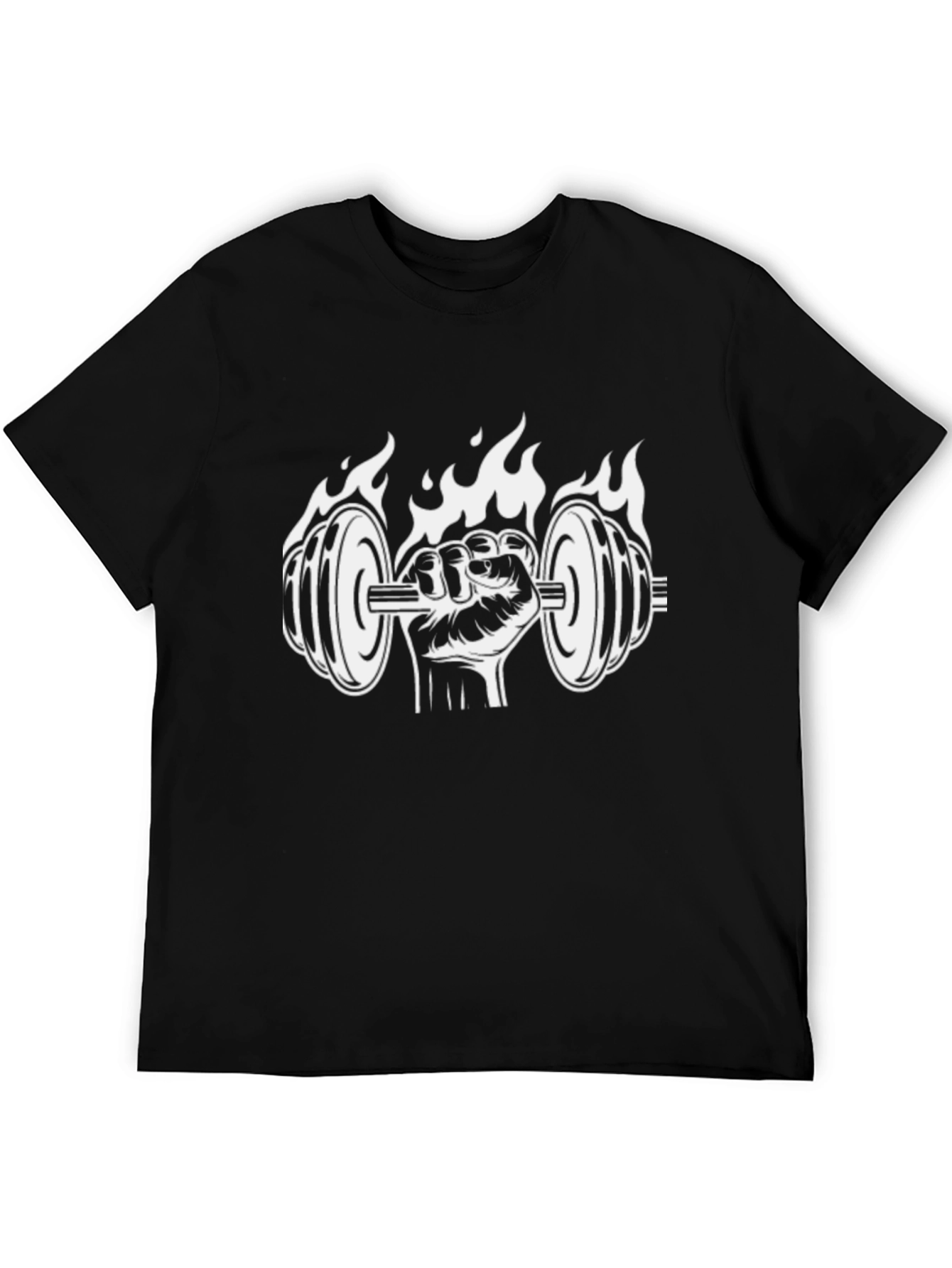 Fiery Gym T-Shirt - Lift in Style