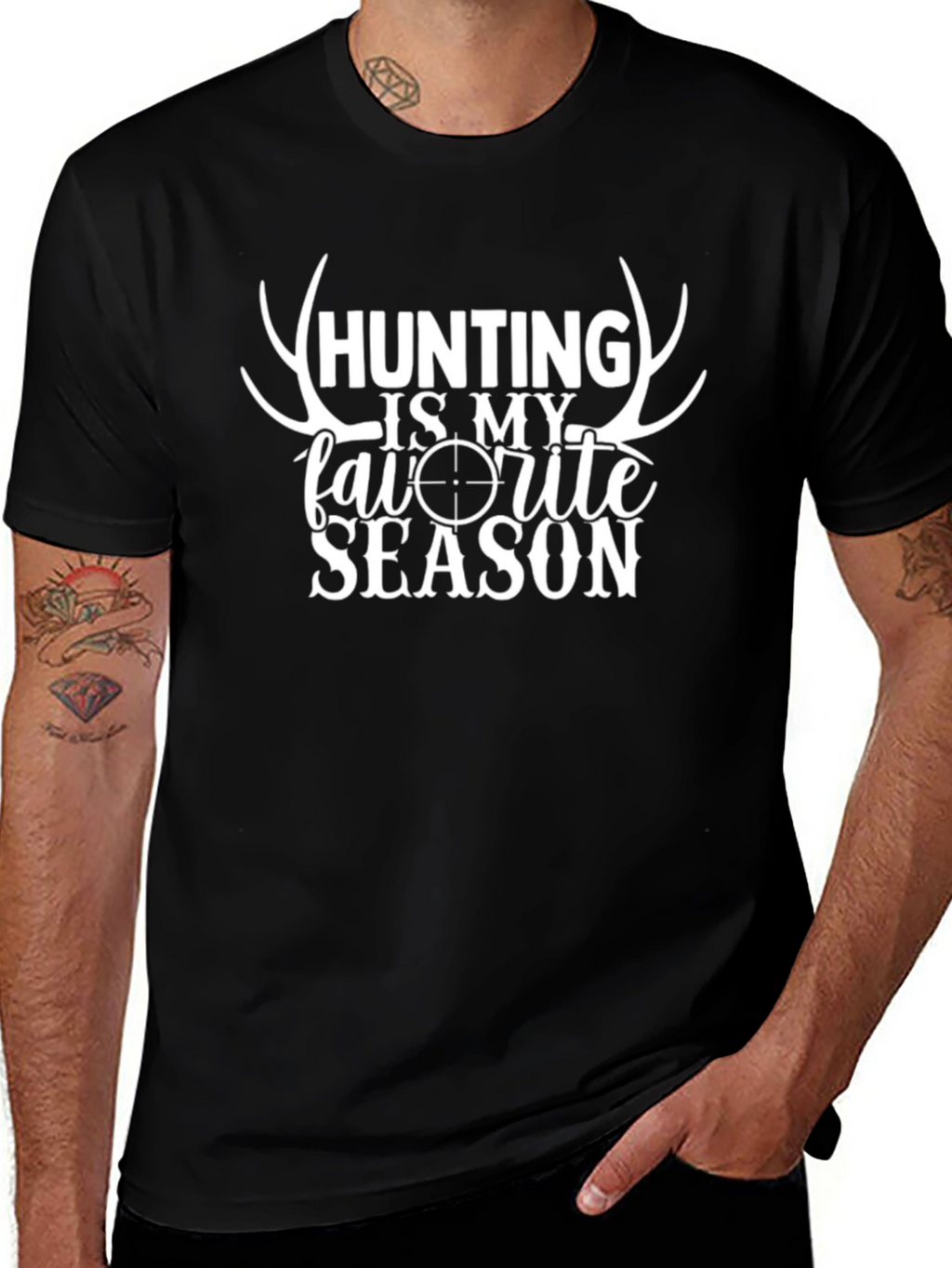 Hunting Is My Favorite Season Graphic Tee