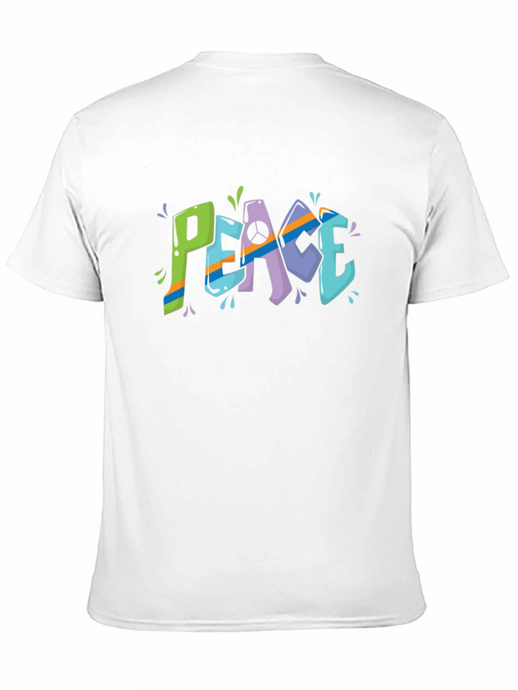 Peace Sign Graphic T-Shirt - Stylish & Trendy