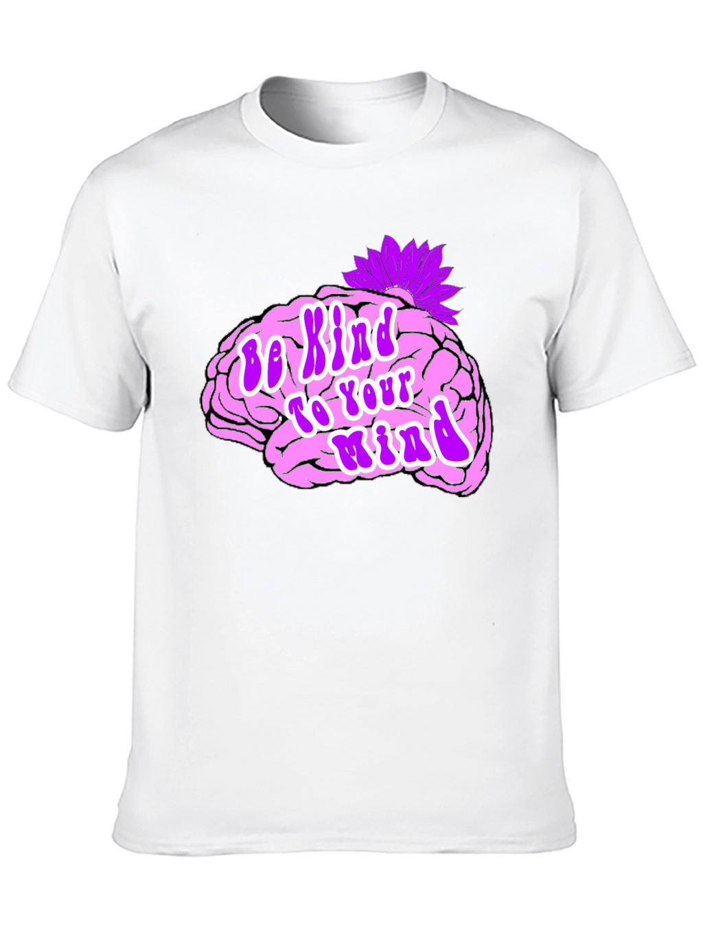 Be Kind To Your Mind Black Tee