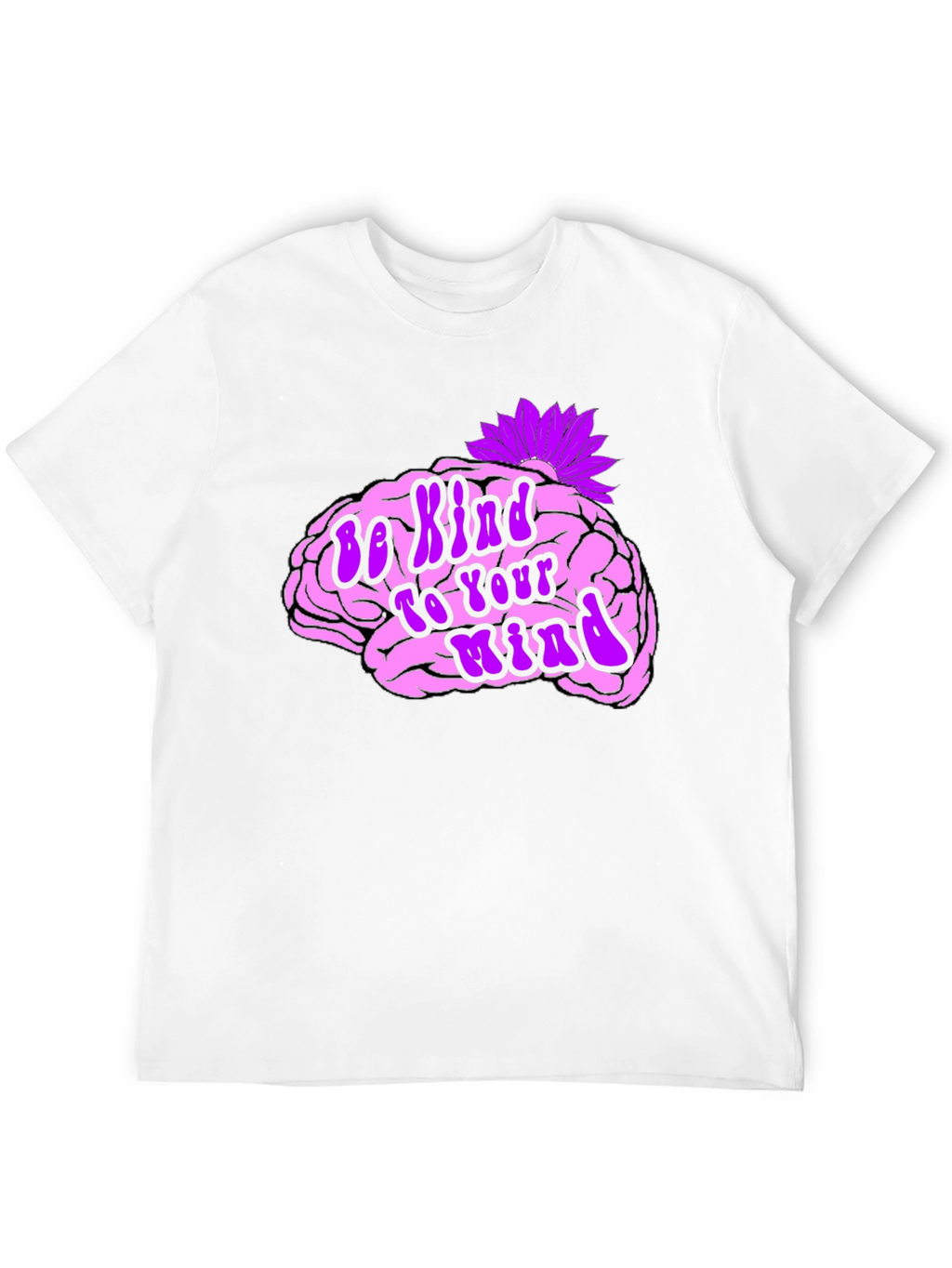 Be Kind To Your Mind Black Tee