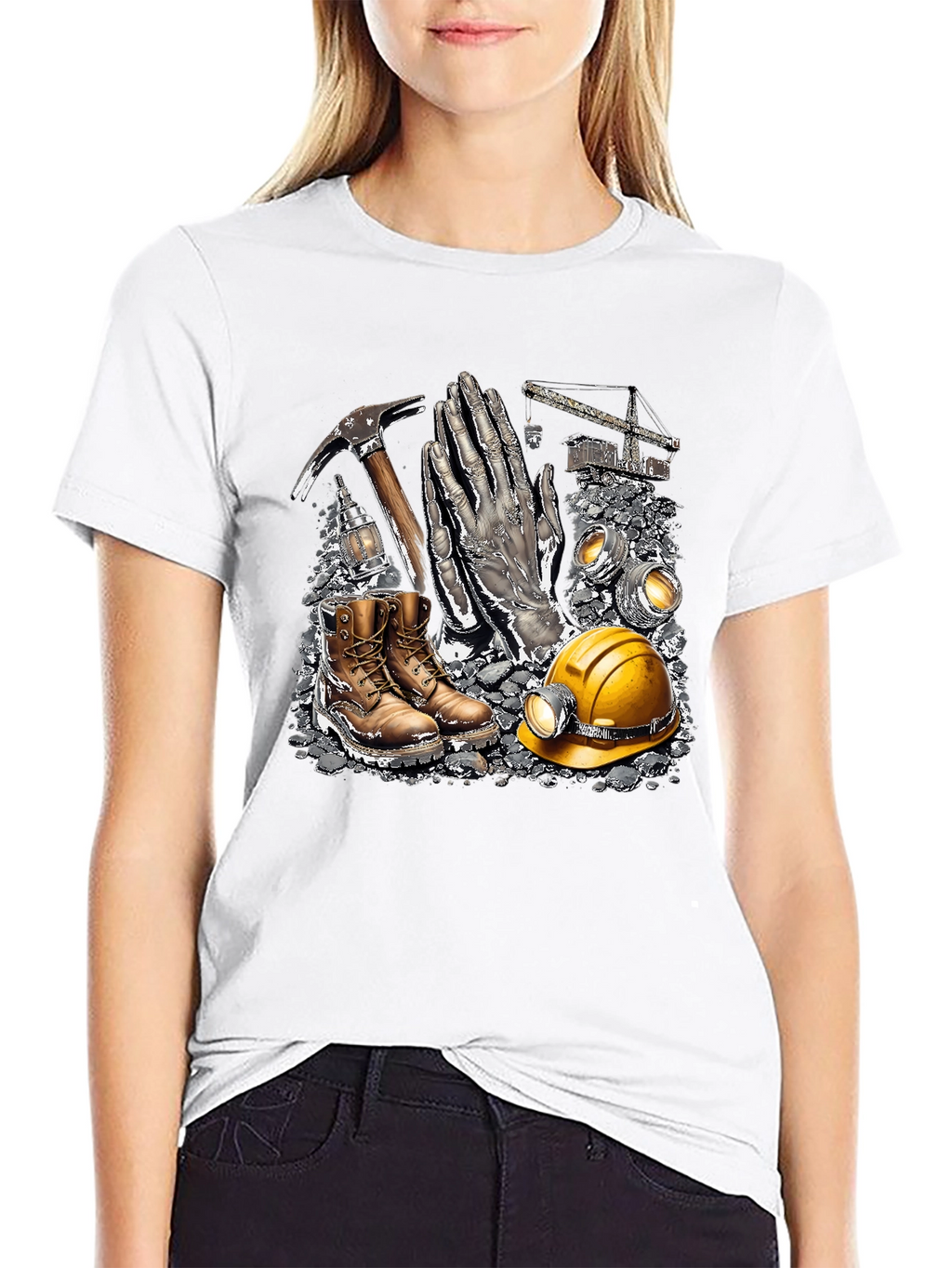Miners Tribute T-Shirt - Coal Mining Apparel