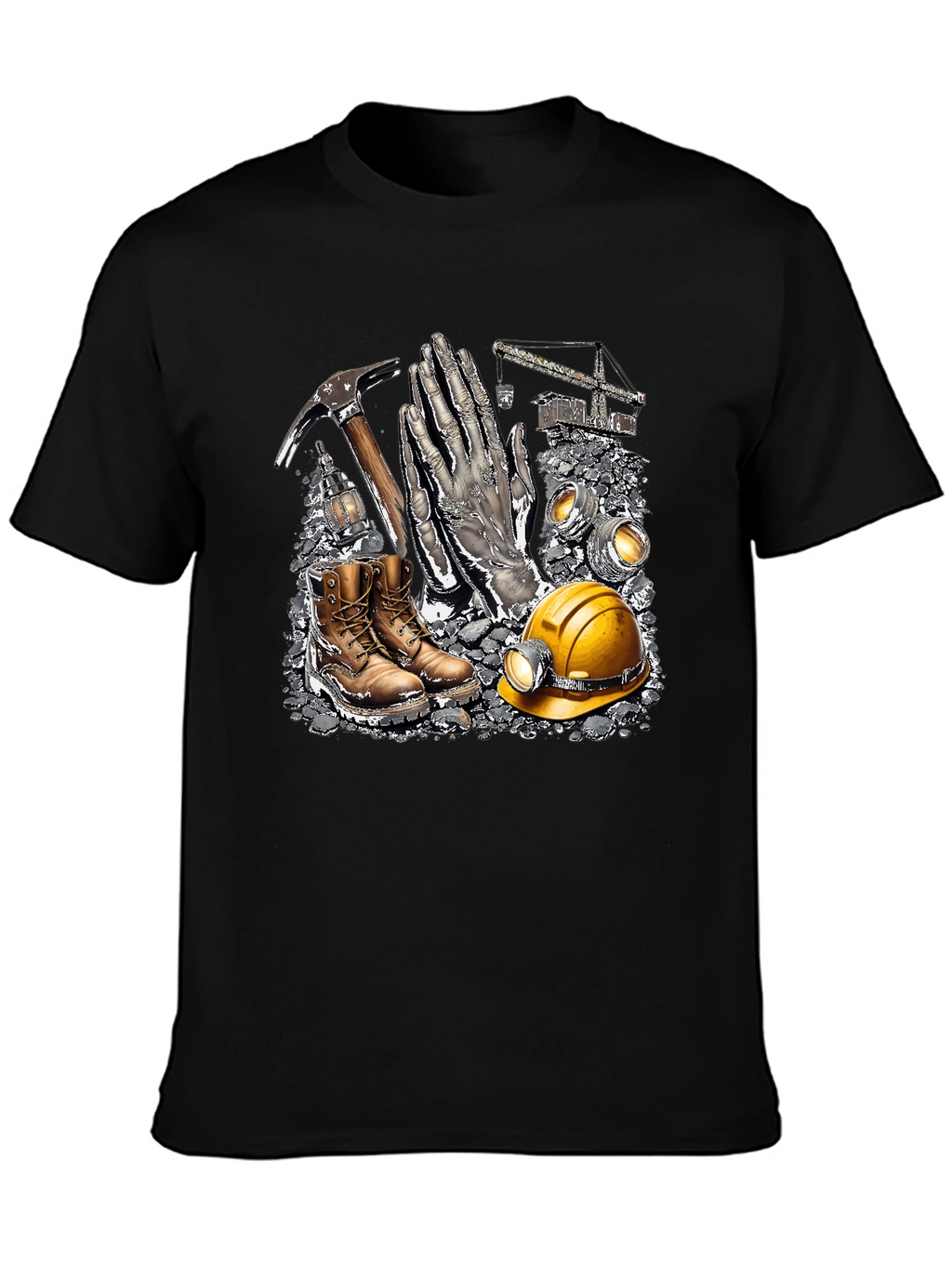 Miners Tribute T-Shirt - Coal Mining Apparel