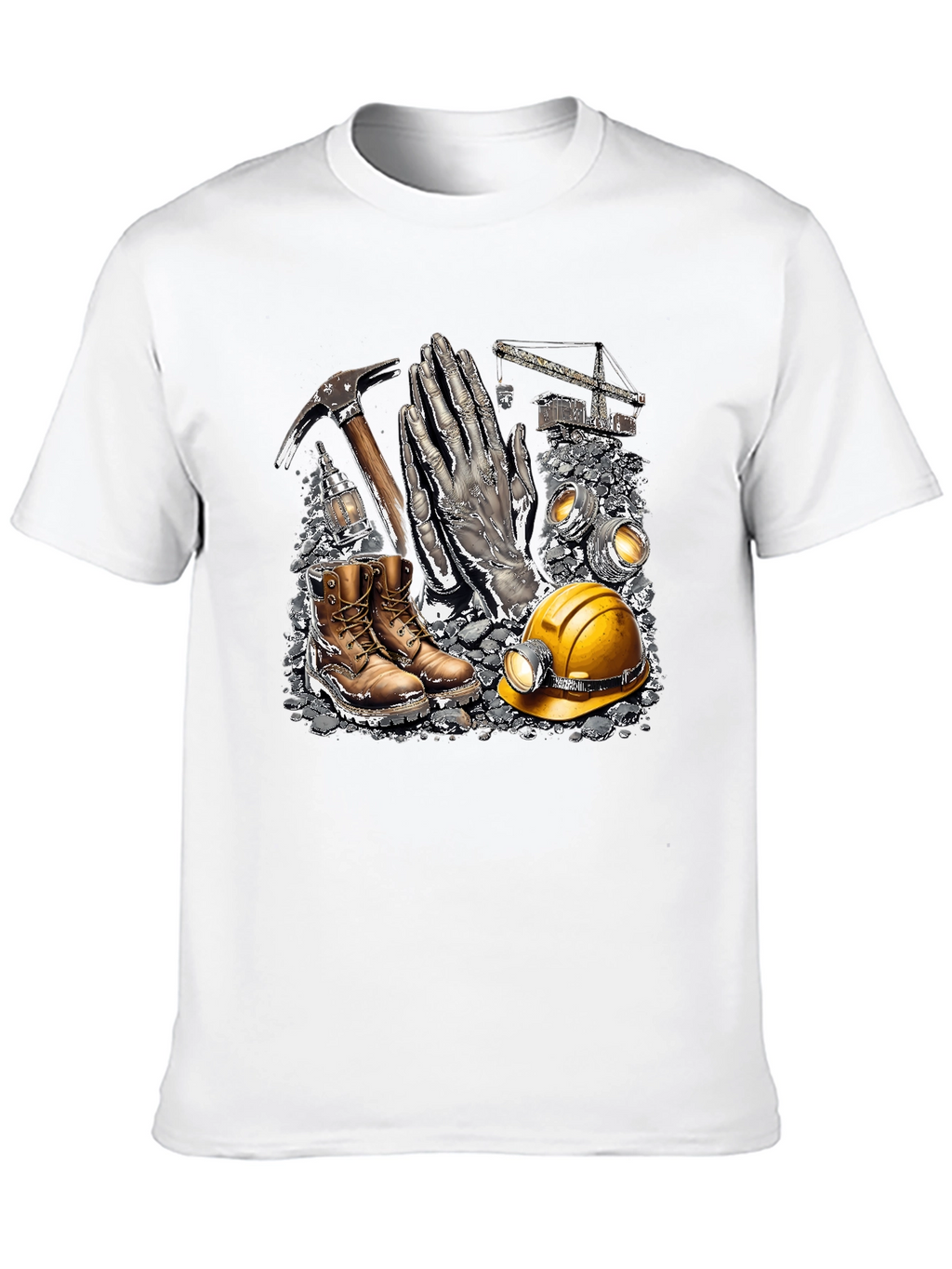 Miners Tribute T-Shirt - Coal Mining Apparel