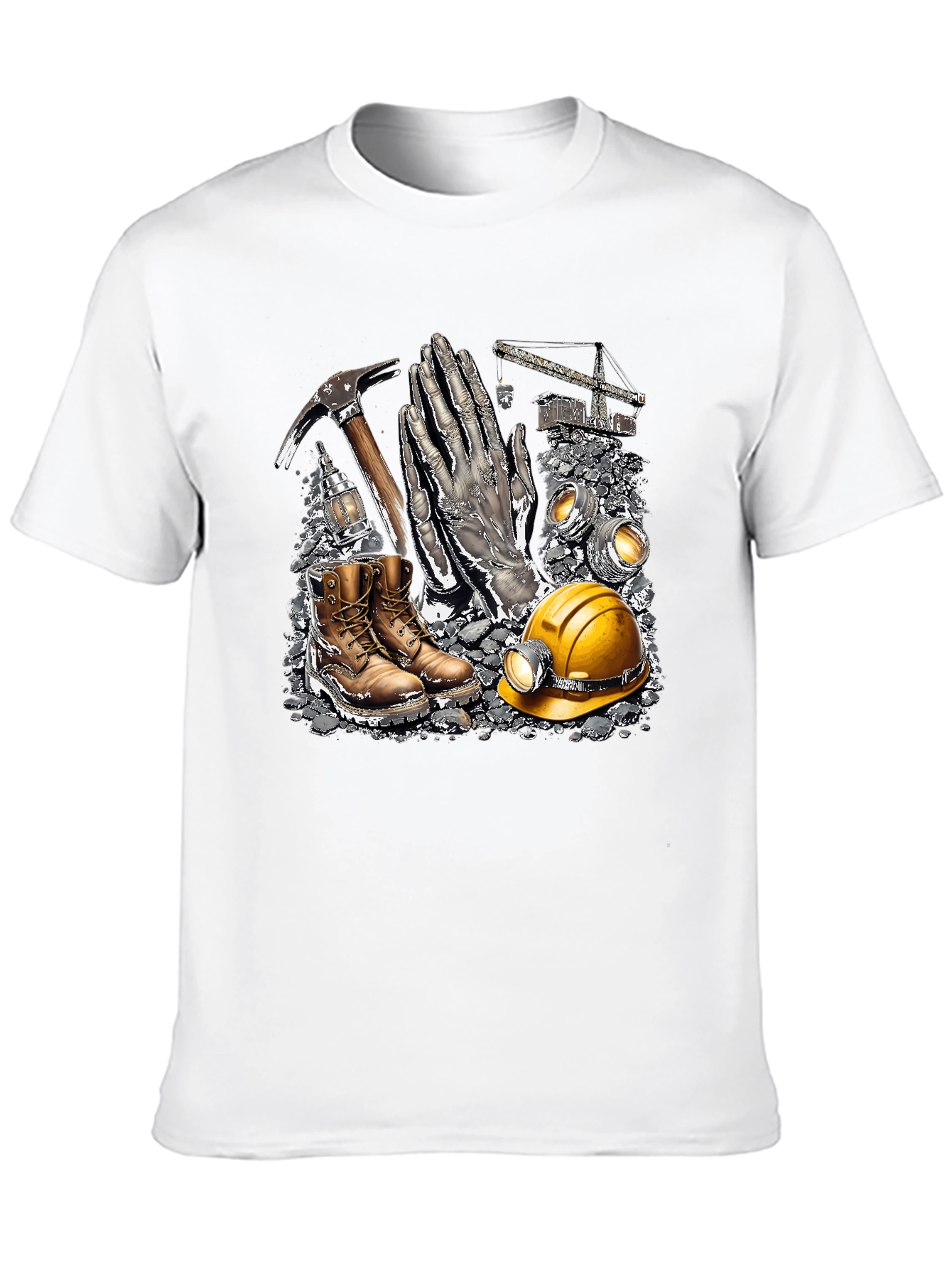 Miners Tribute T-Shirt - Coal Mining Apparel