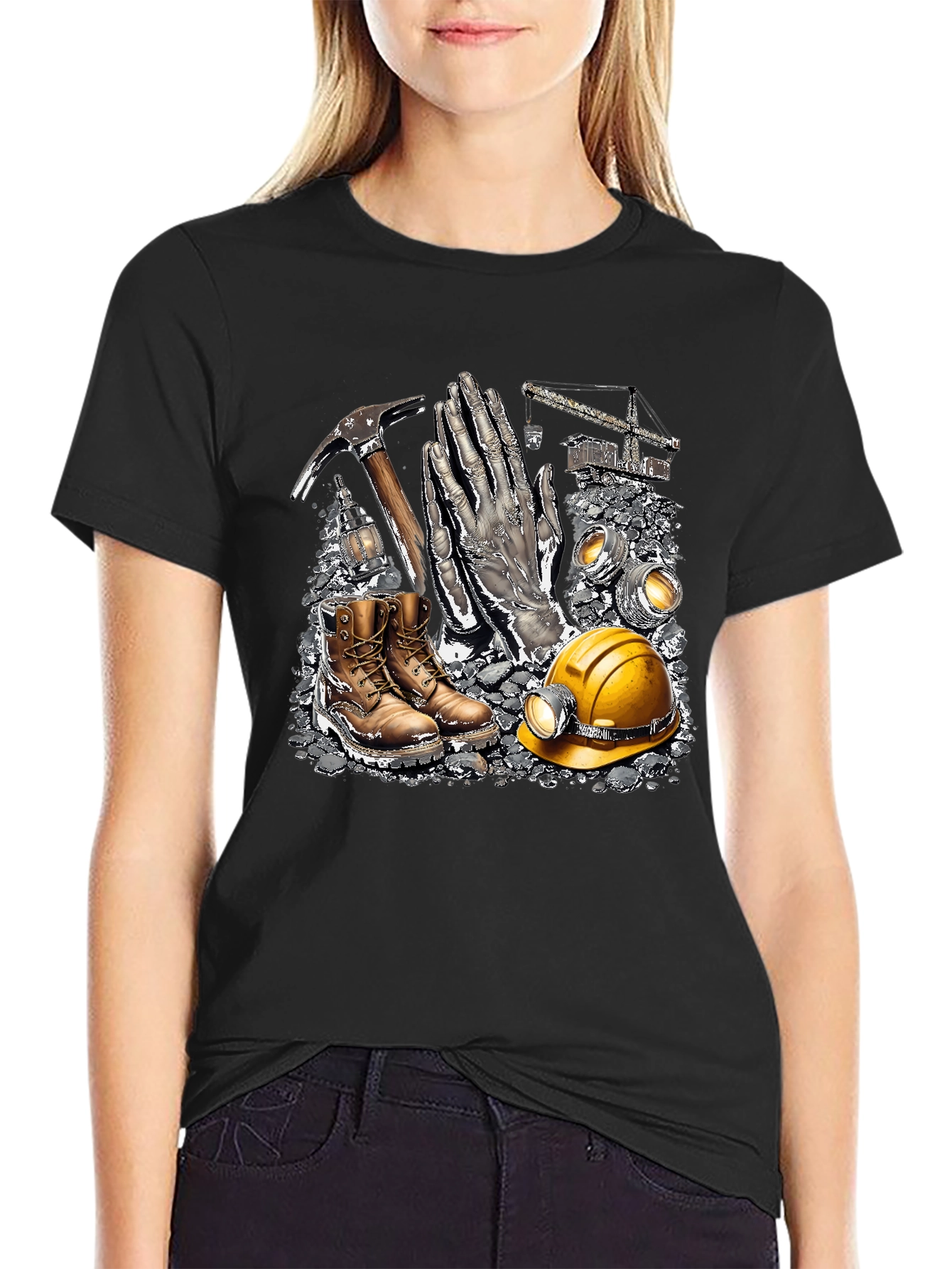 Miners Tribute T-Shirt - Coal Mining Apparel