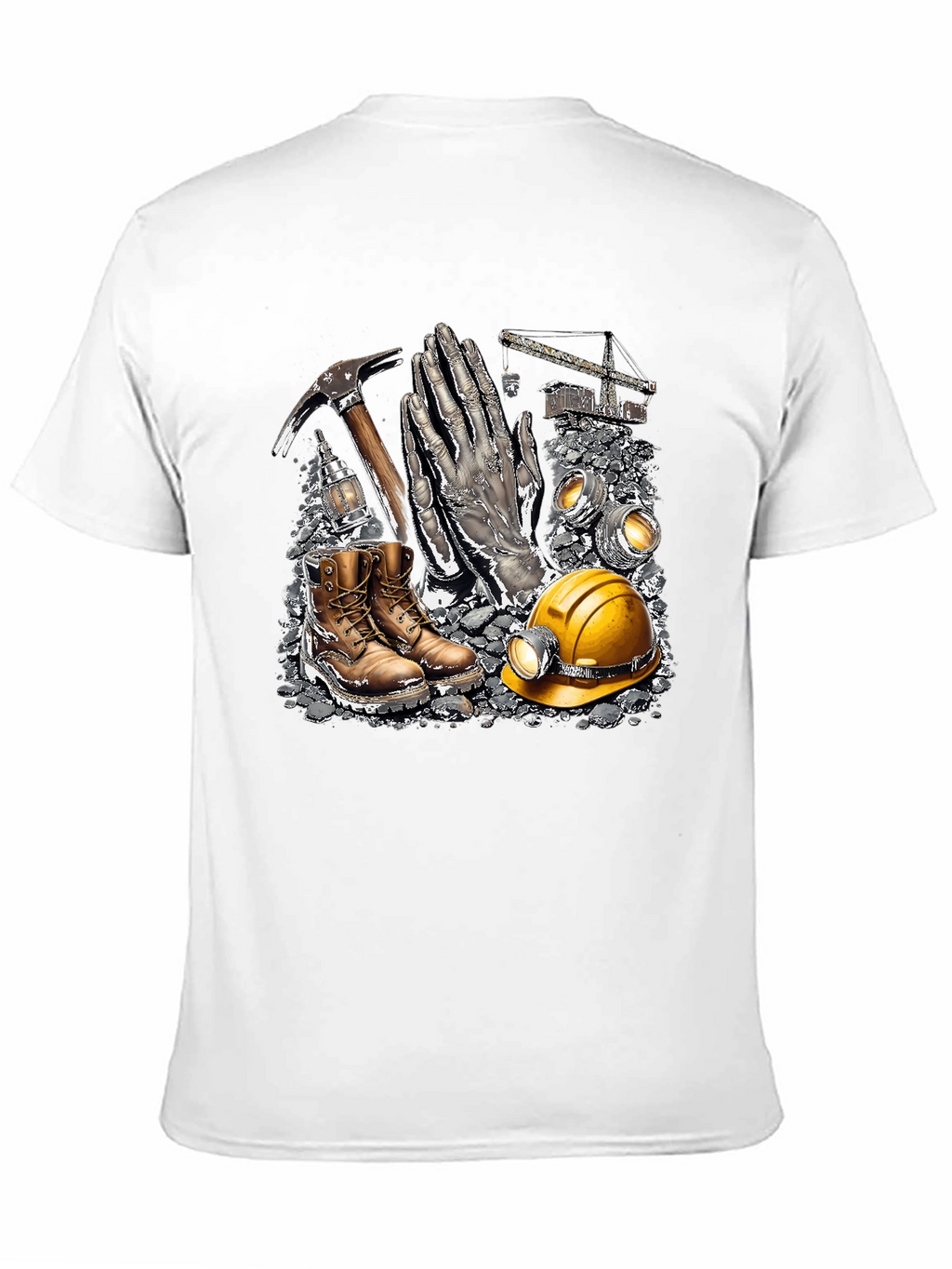 Miners Tribute T-Shirt - Coal Mining Apparel