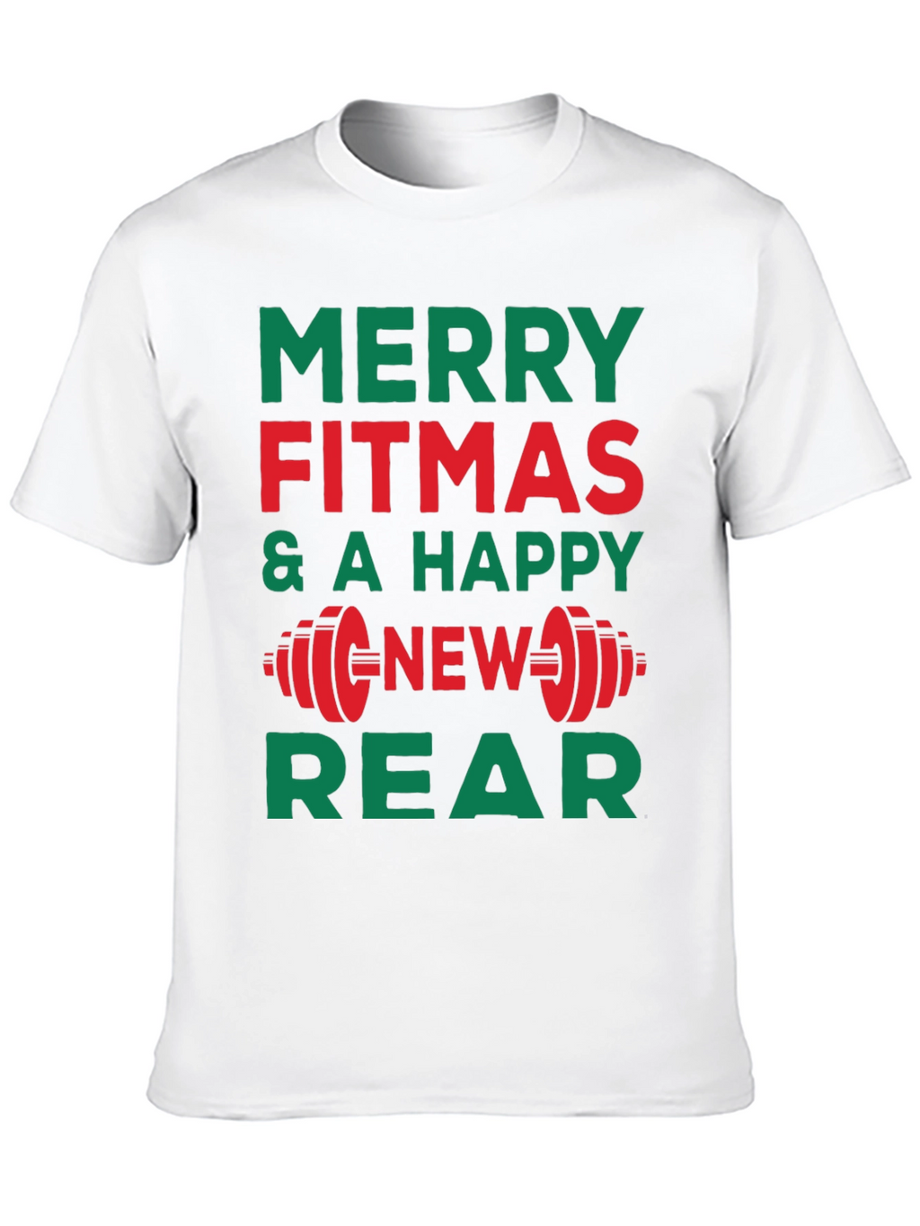 Merry Fitmas Gym T-Shirt