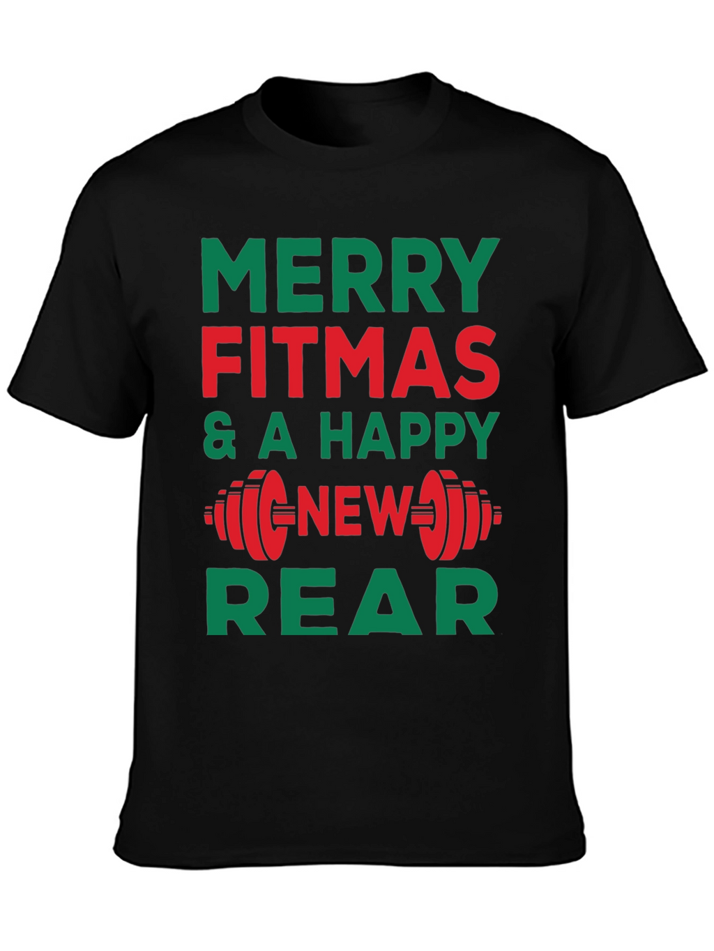 Merry Fitmas Gym T-Shirt