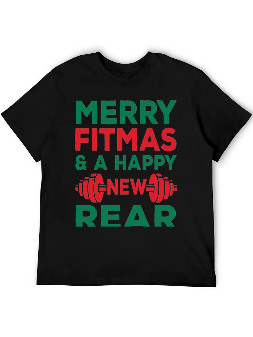 Merry Fitmas Gym T-Shirt