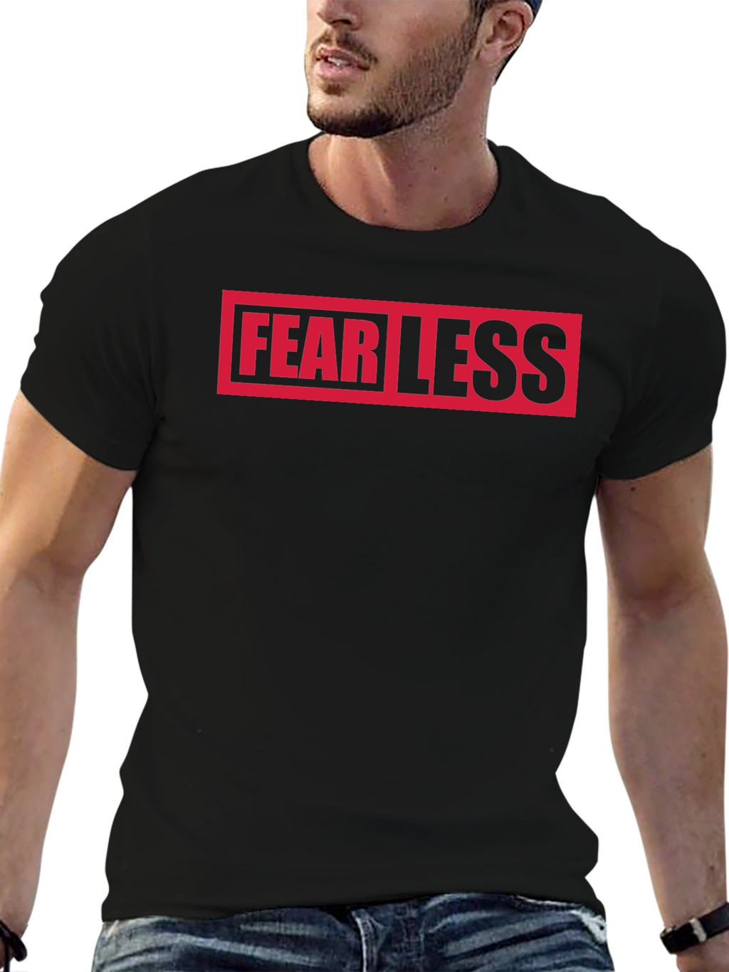 Fearless Graphic Tee - Bold Statement Shirt