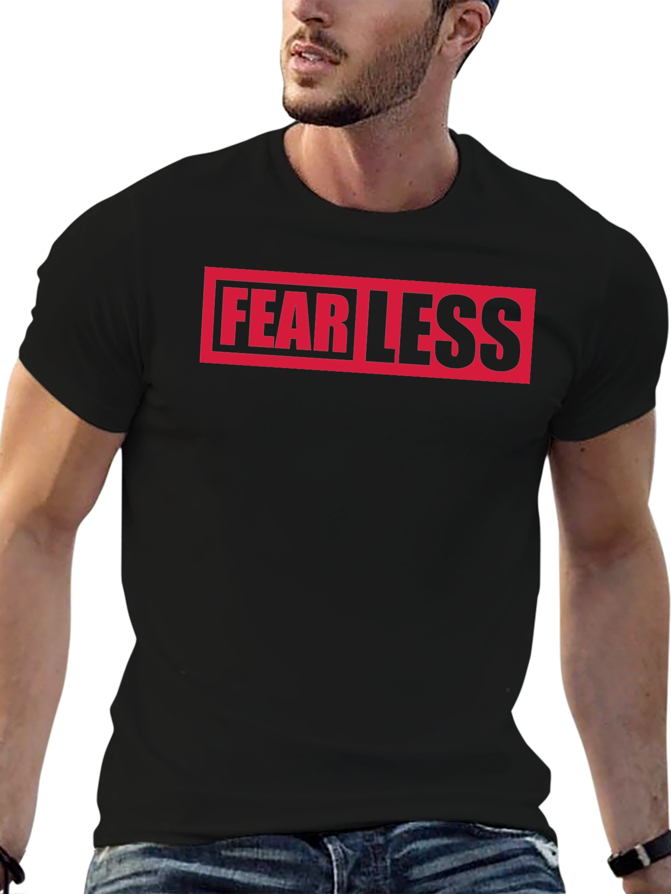 Fearless Graphic Tee - Bold Statement Shirt