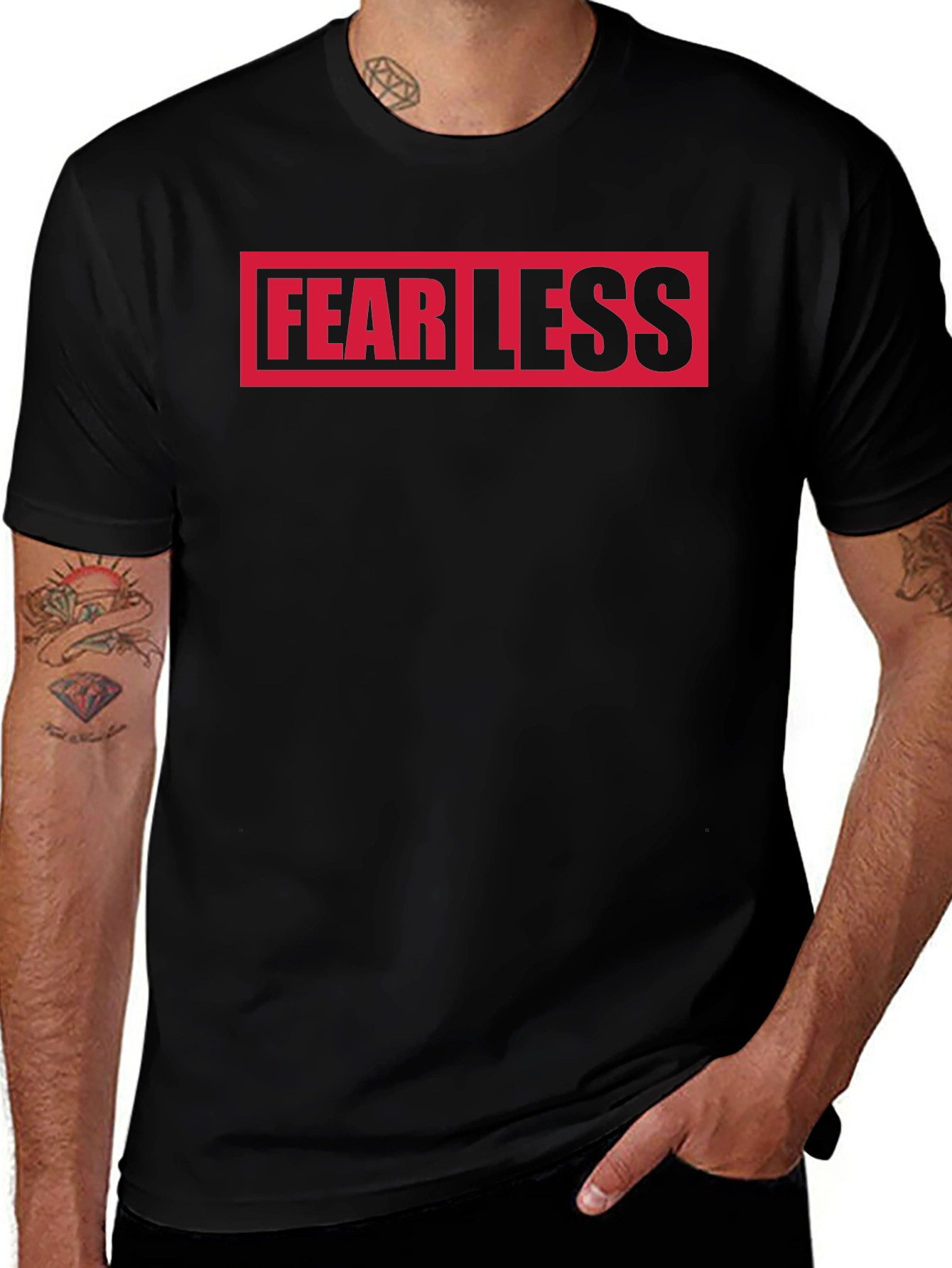 Fearless Graphic Tee - Bold Statement Shirt