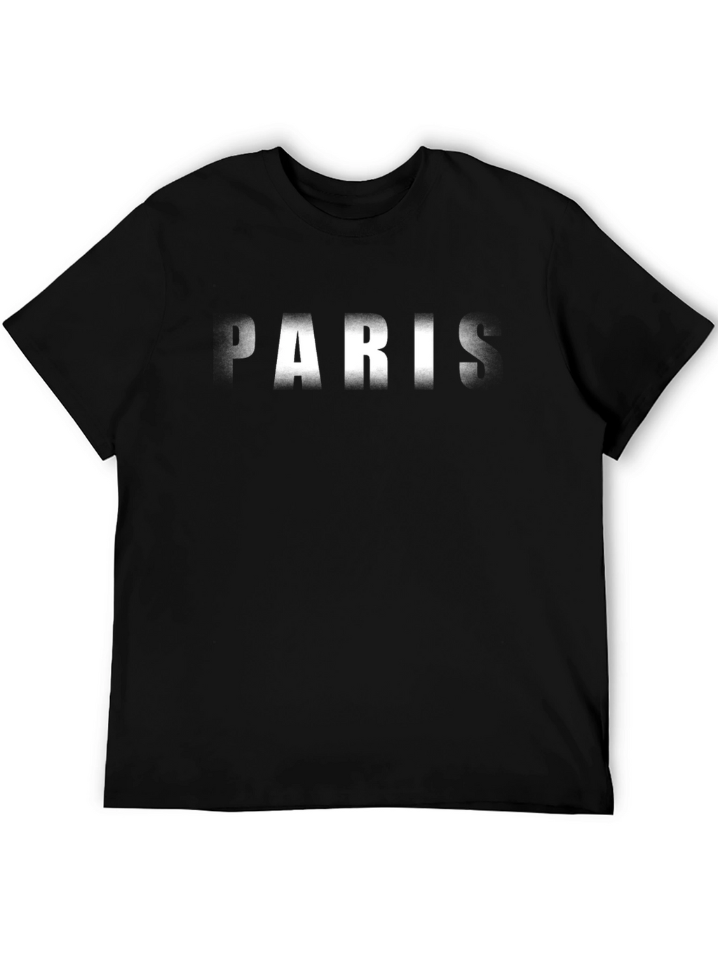 Paris Graphic Tee - Black Short Sleeve