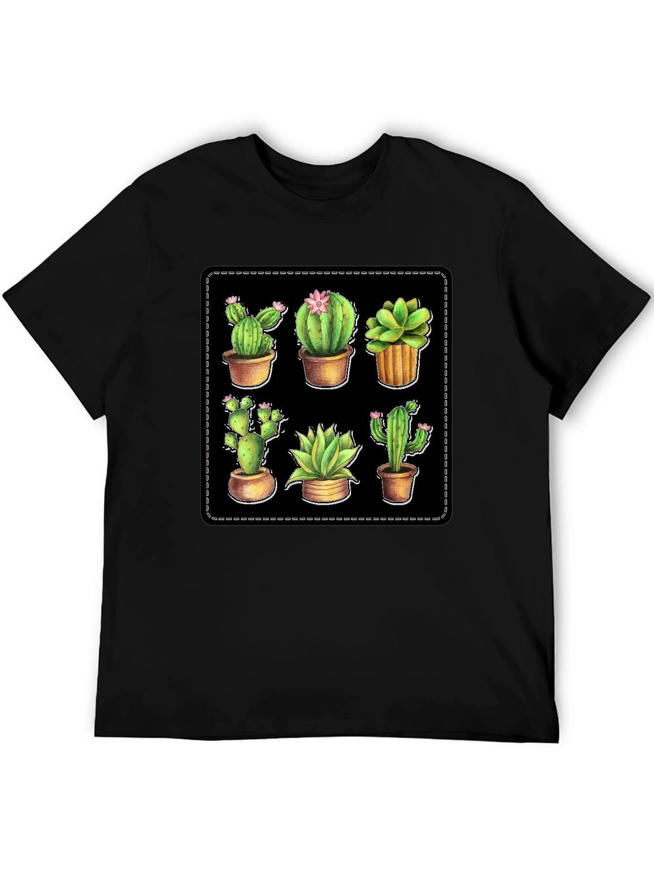 Cactus Plant T-Shirt - Unique Design